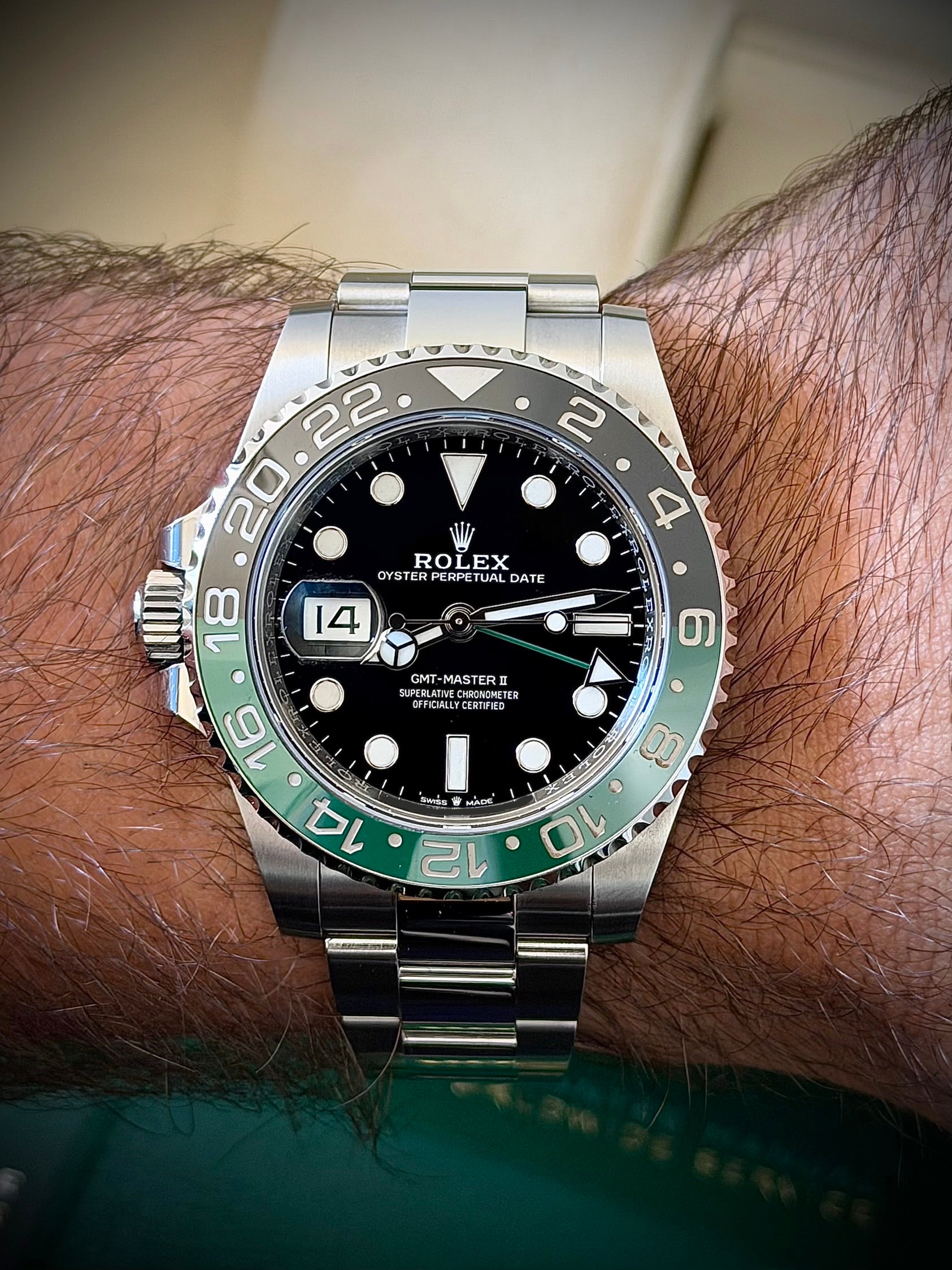 2025 ROLEX GMT-MASTER II “SPRITE”, 126720VTNR, FULL SET, INC GST