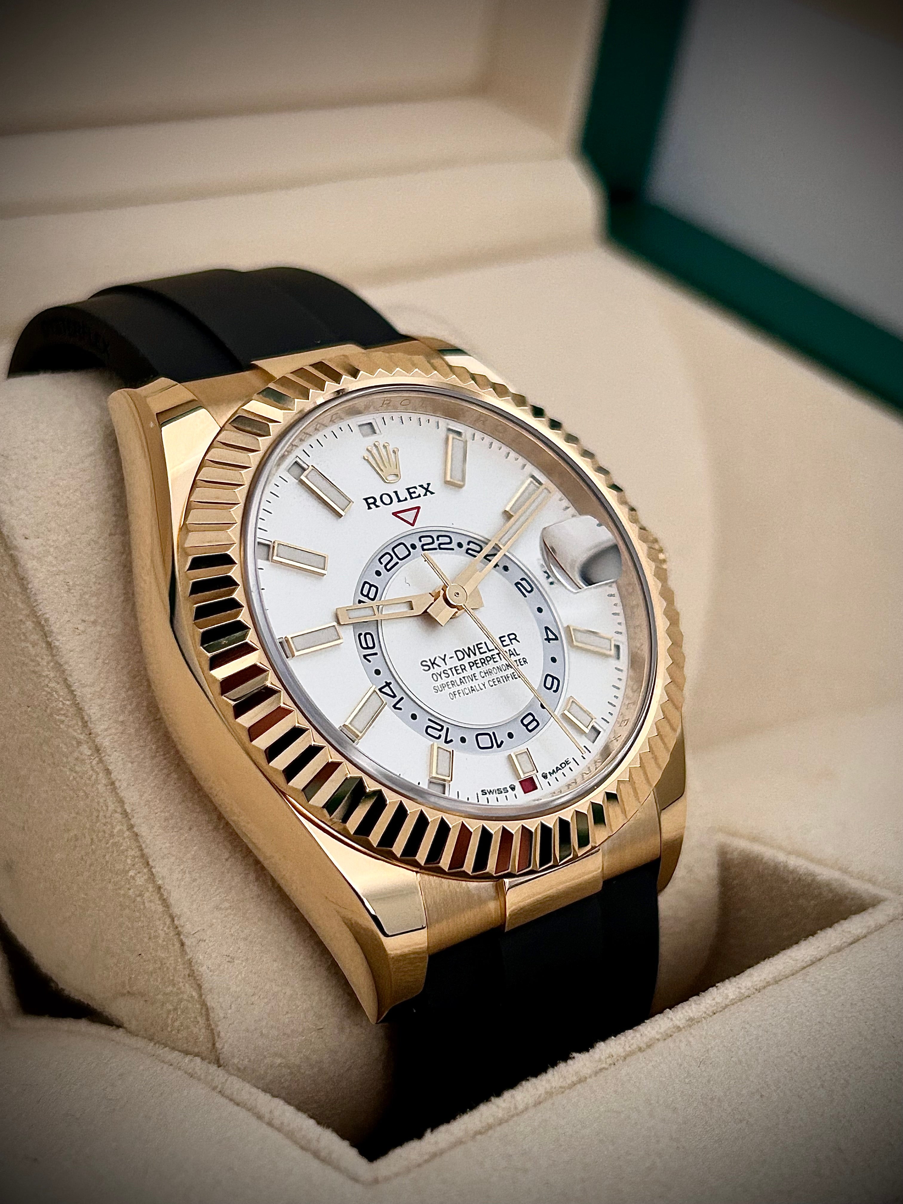 2024 ROLEX SKY DWELLER, 336238, FULL SET, INC GST