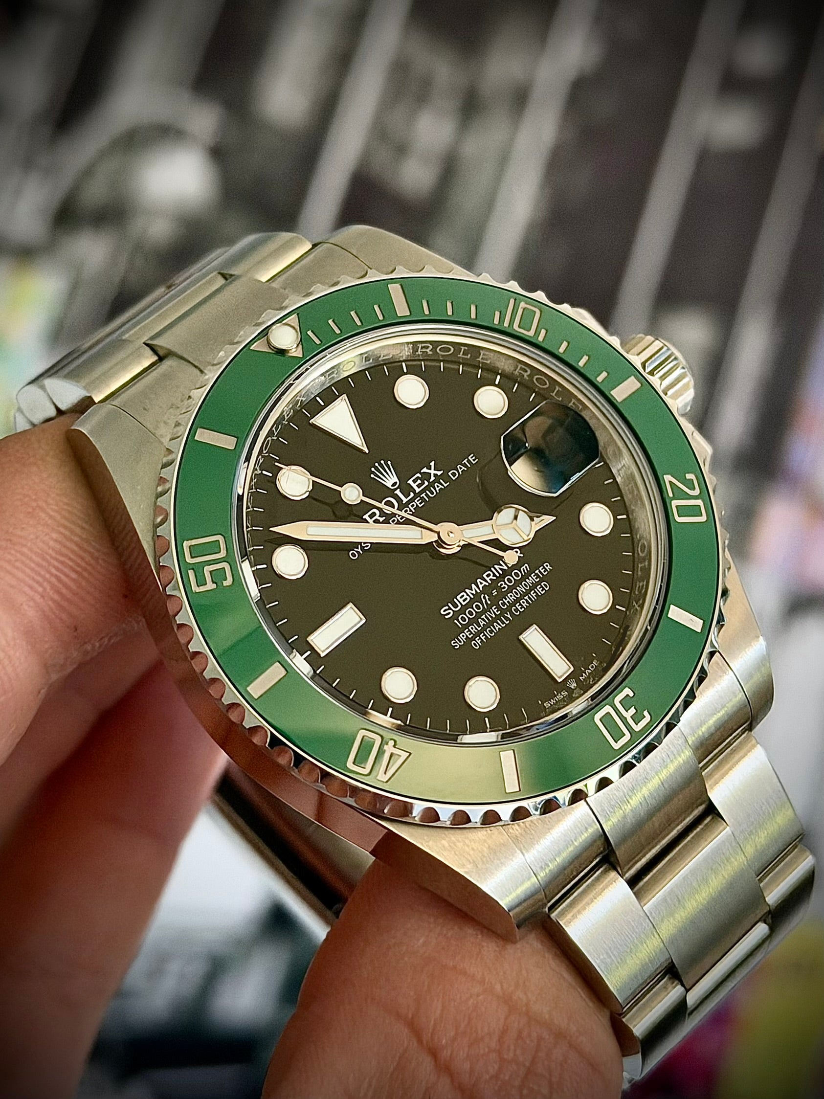 2023 ROLEX SUBMARINER DATE, 126610LV “STARBUCKS”, FULL SET, INC GST