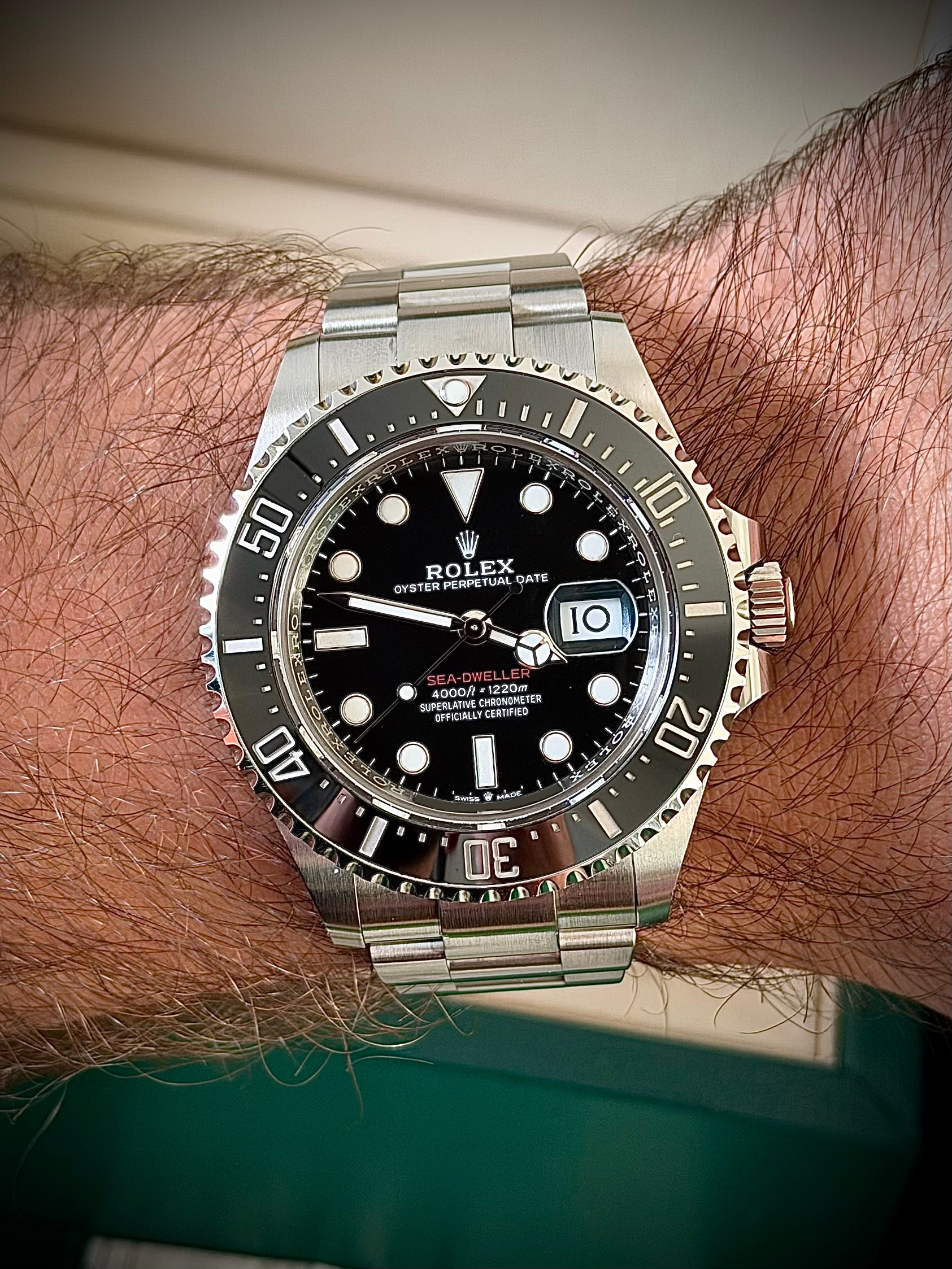 2025 ROLEX SEA DWELLER, SD43, 126600, FULL SET, INC GST