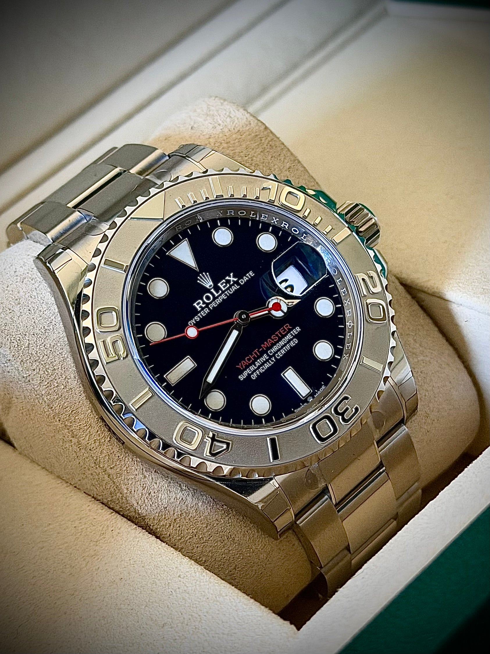 2026 ROLEX YACHT-MASTER 40, 126622, BLUE DIAL, BRAND NEW, FULLY STICKERED, FULL SET, INC GST