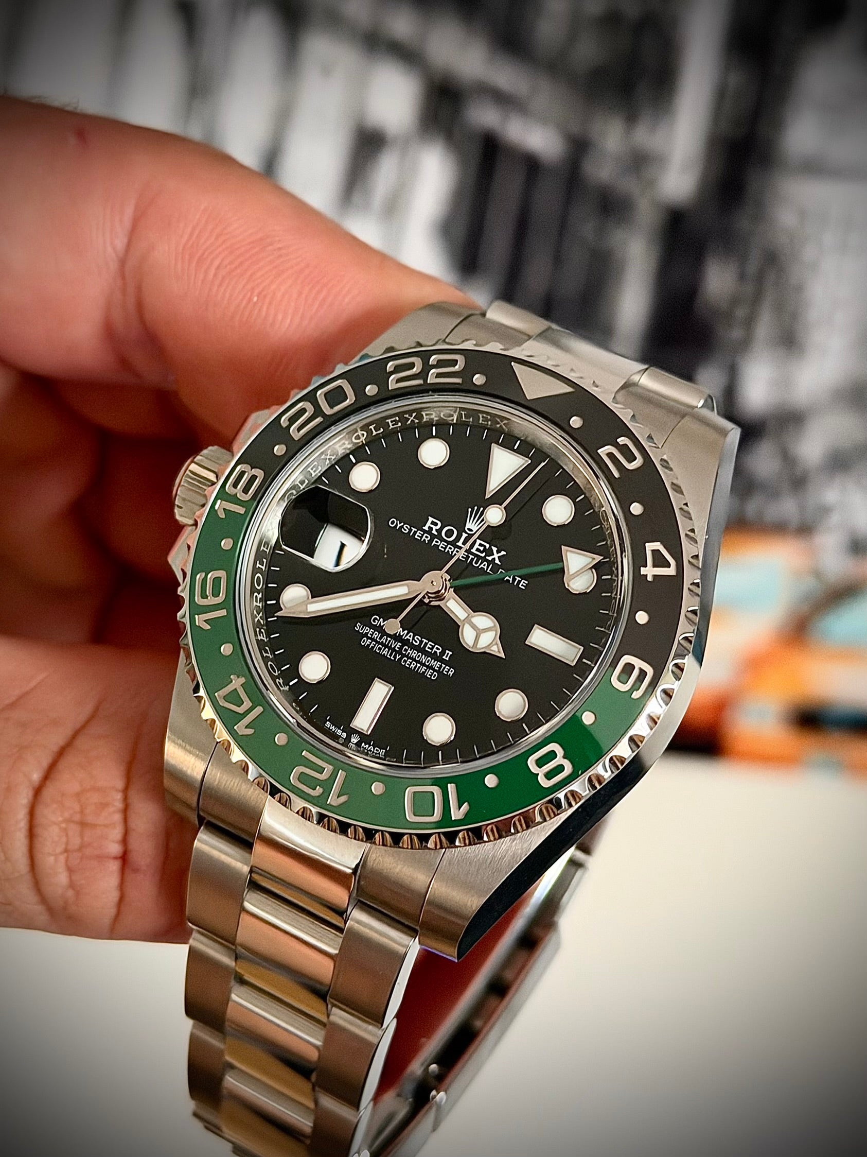 2025 ROLEX GMT-MASTER II “SPRITE”, 126720VTNR, FULL SET, INC GST