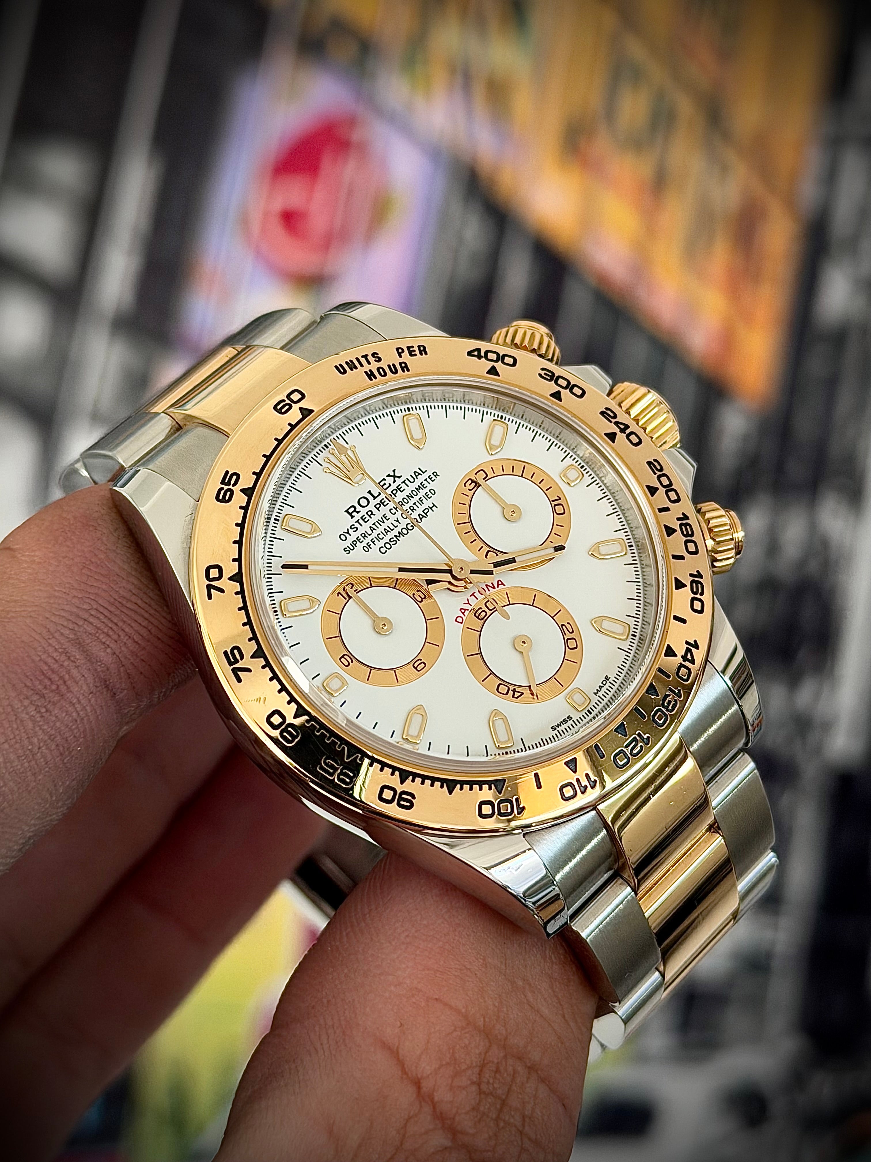 2019 ROLEX DAYTONA, 116503, WHITE DIAL, FULL SET, INC GST