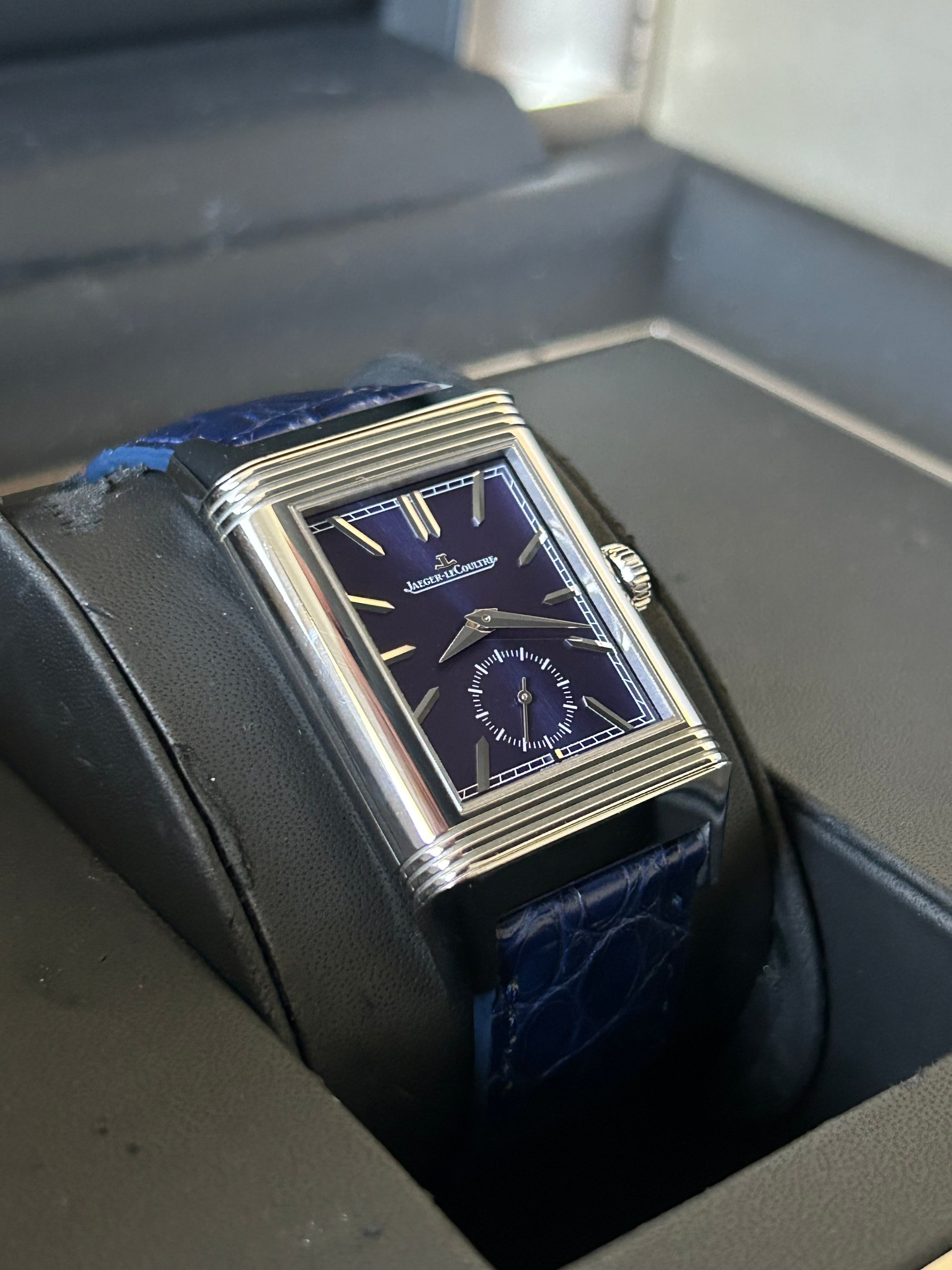 2020 JAEGER-LECOULTRE REVERSO TRIBUTE DUO FACE, Q3988482, FULL SET, INC GST