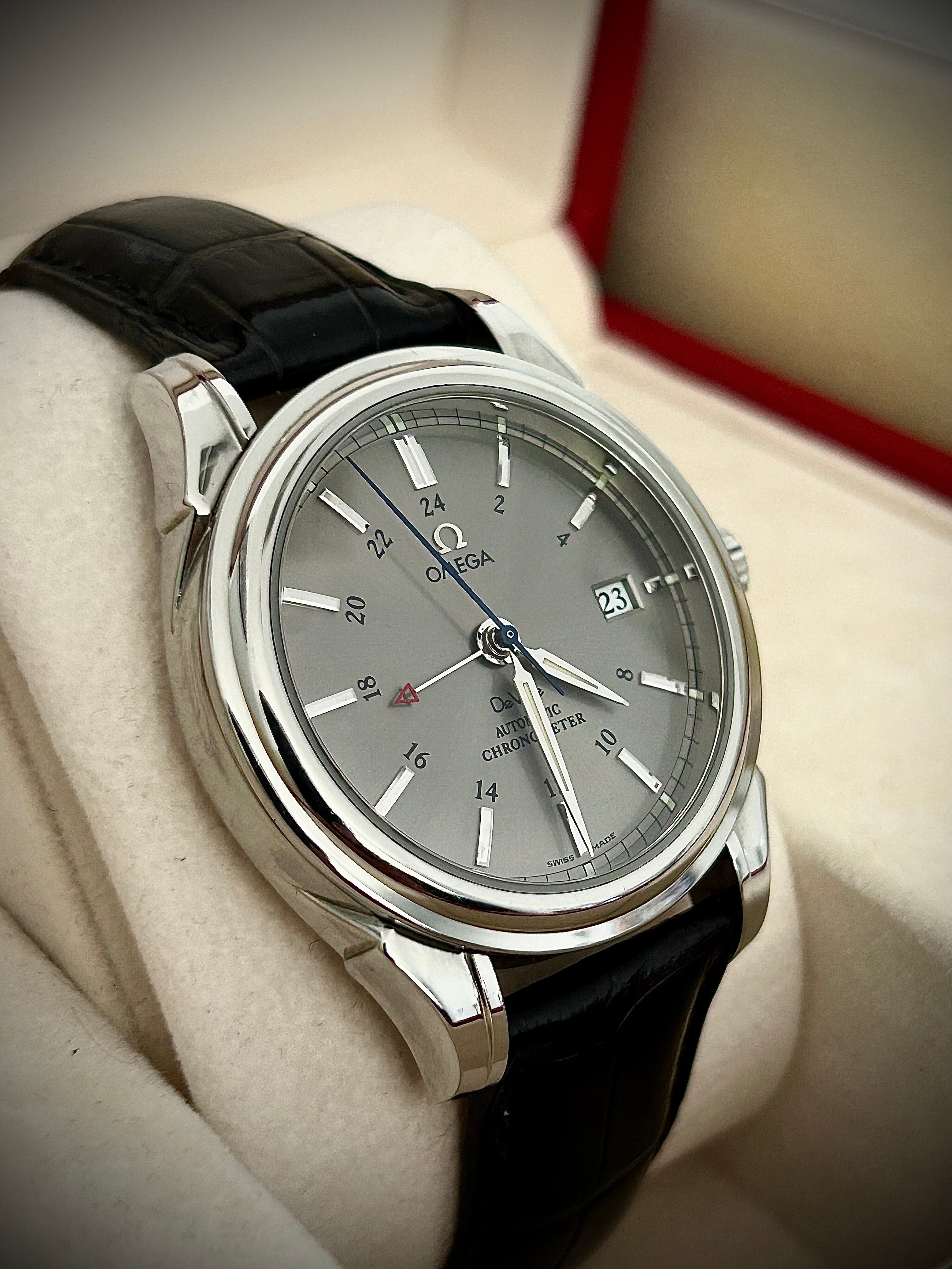 2008 OMEGA DE VILLE GMT, FULL SET, INC GST