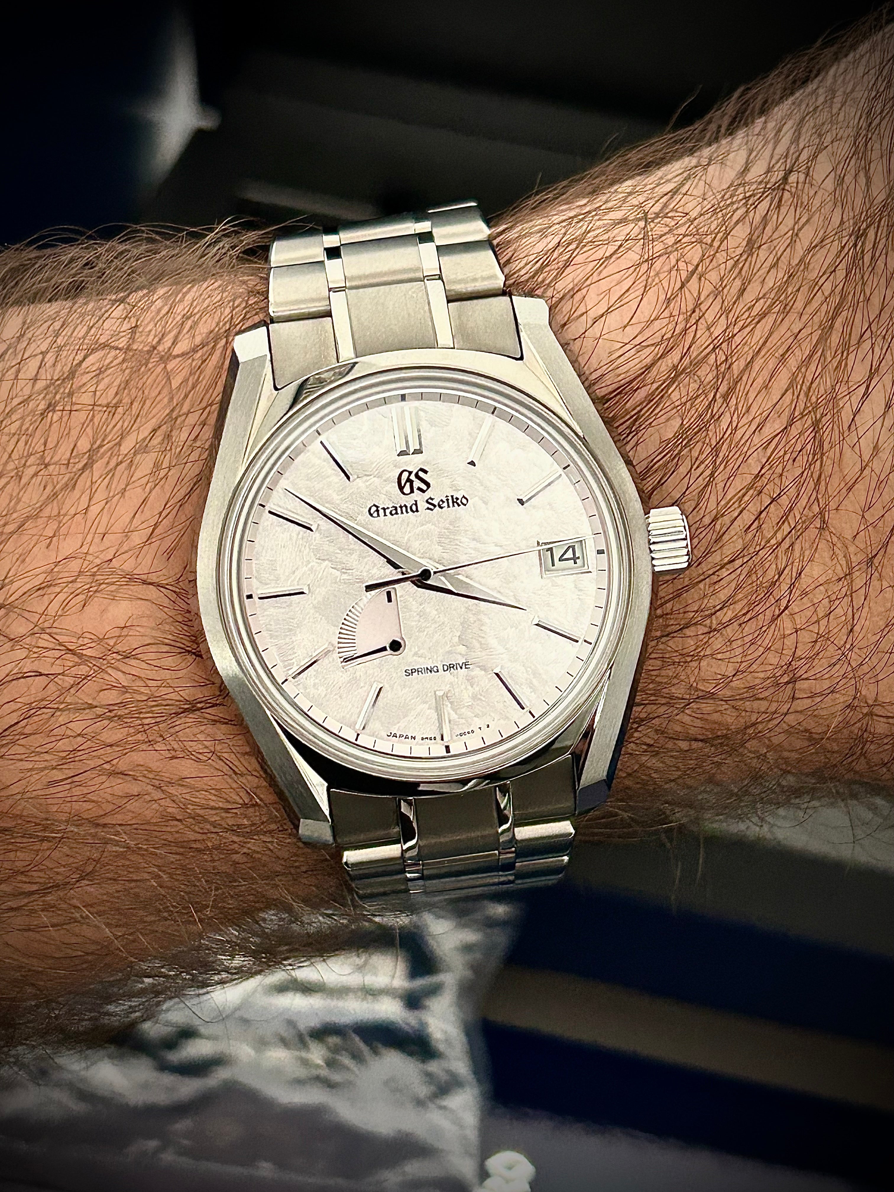 2023 GRAND SEIKO HERITAGE SPRING DRIVE, SHUNBUN, SBGA413, FULL SET, INC GST