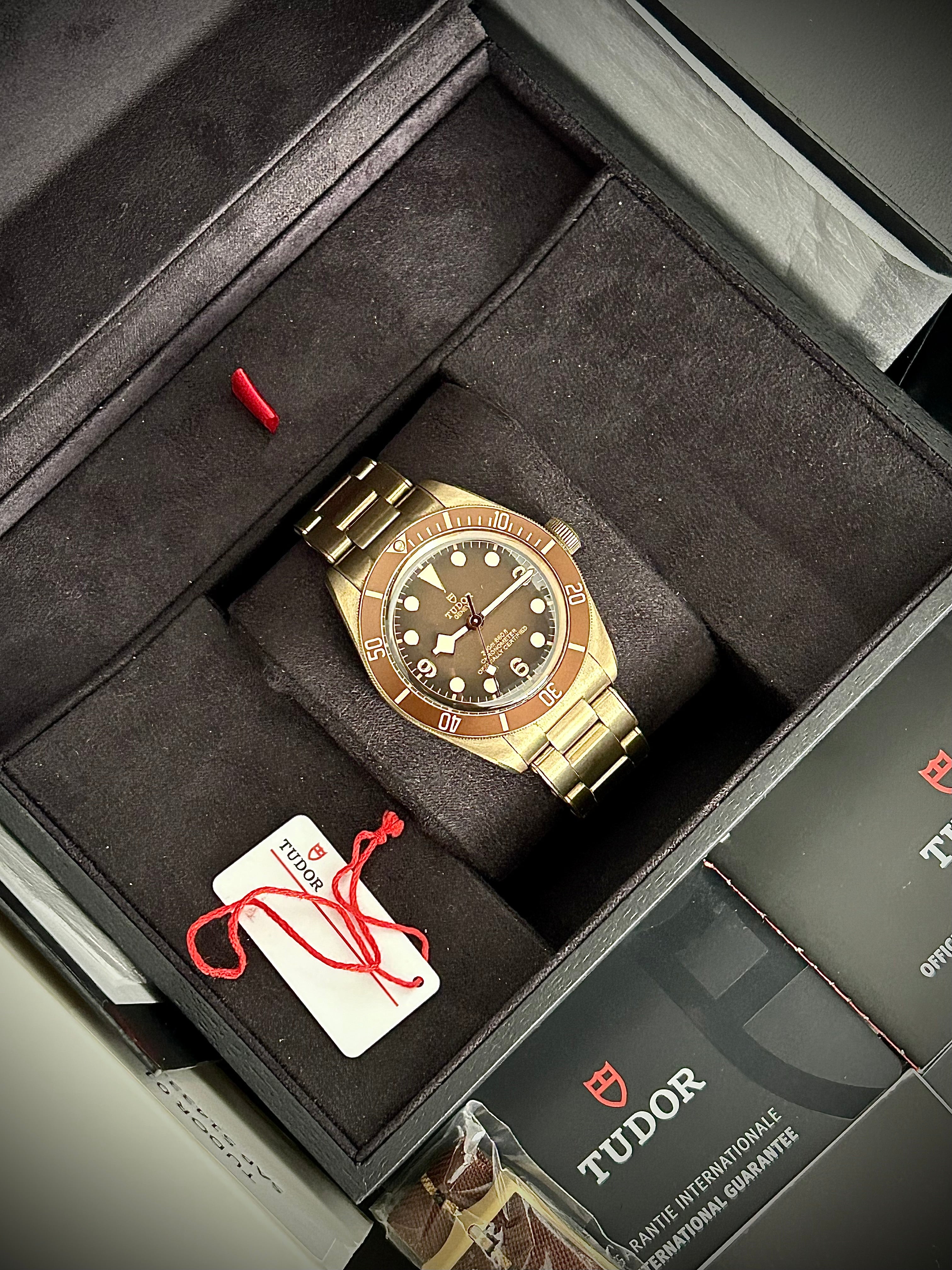 2022 TUDOR BLACK BAY 58 BRONZE, FULL SET, INC GST