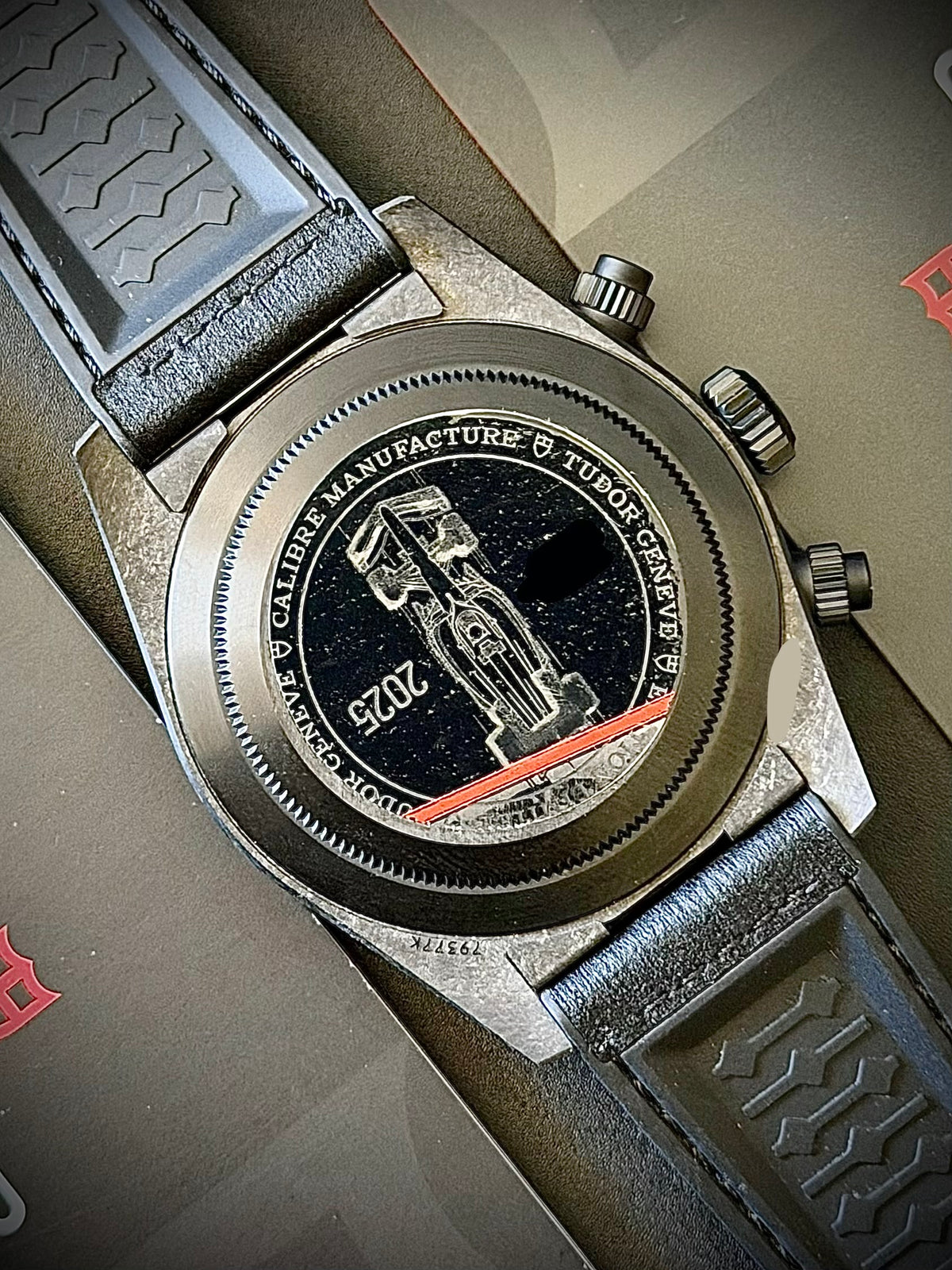 2025 TUDOR BLACK BAY CHRONO “CARBON 25”, M79377KN-0001, LIMITED EDITION, FULL SET, MINT CONDITION, INC GST