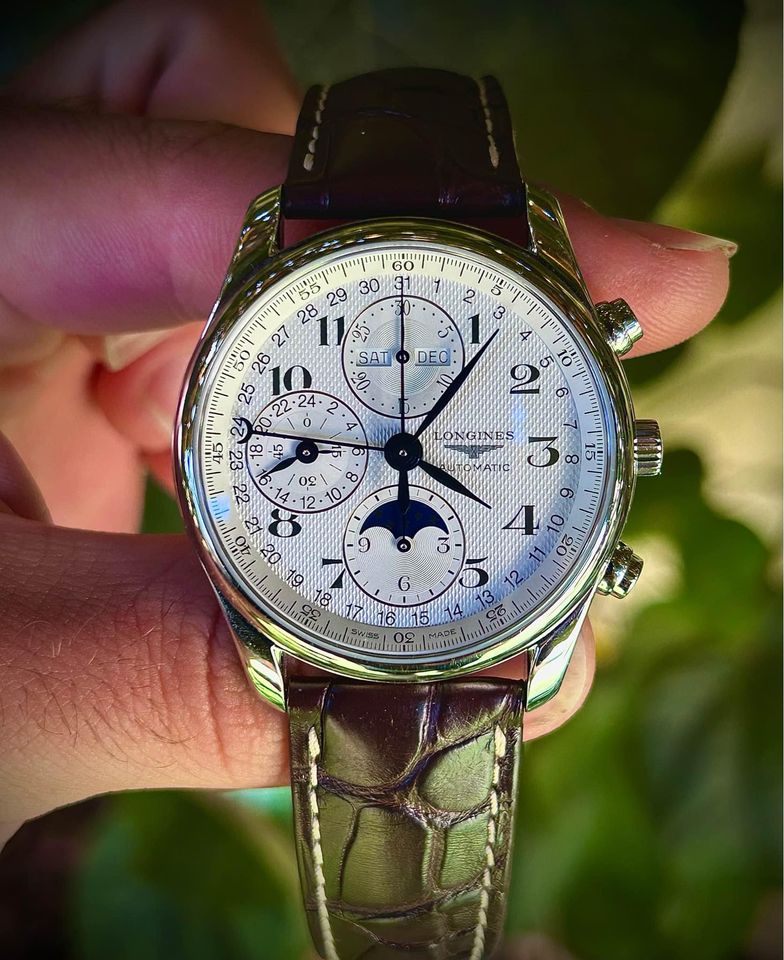 2021 LONGINES MASTER COLLECTION MOON-PHASE, L2.673.4.78.3, FULL SET