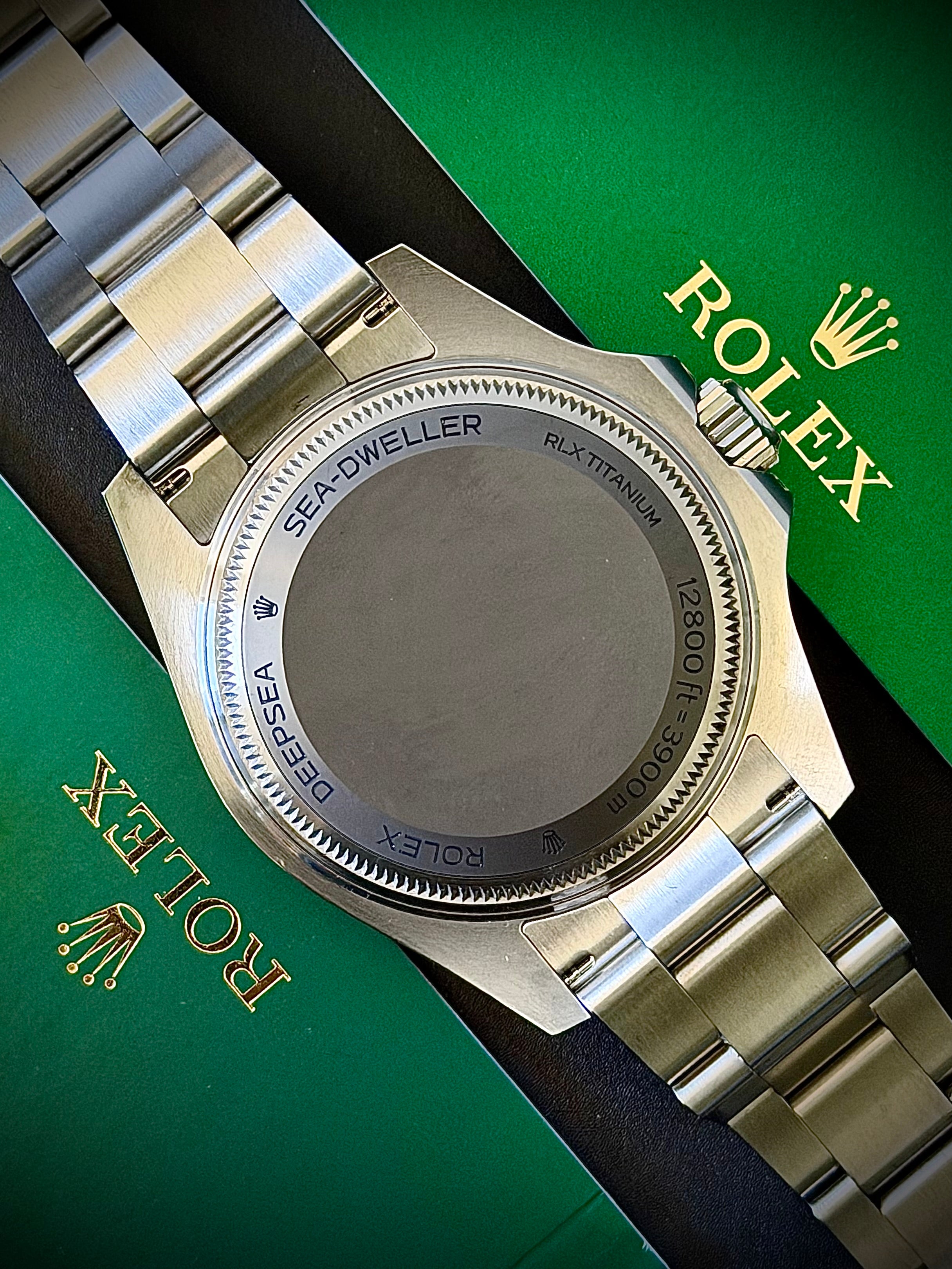 2024 ROLEX DEEPSEA, 136660, BLACK DIAL, BOX & PAPERS, INC GST