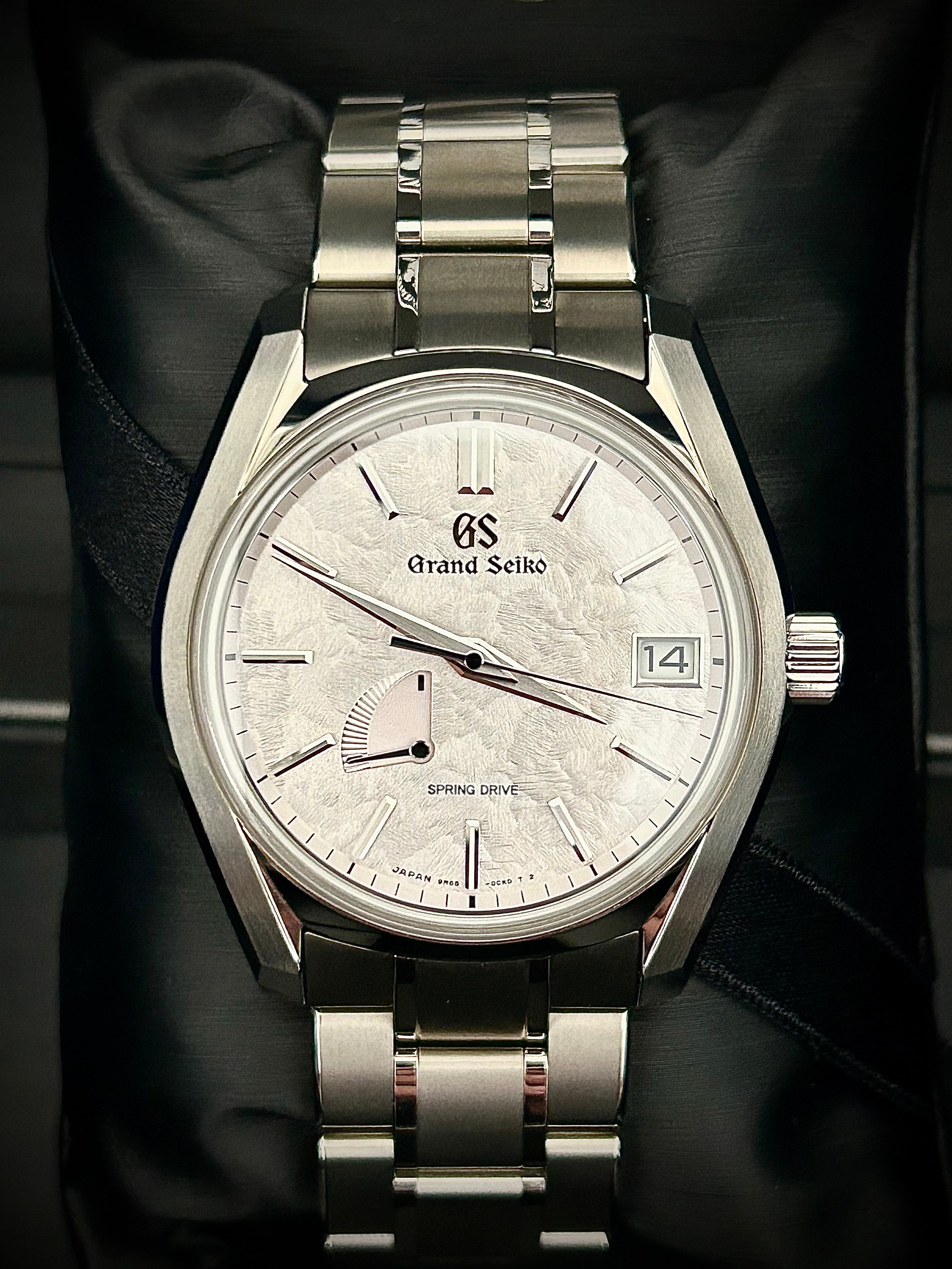 2023 GRAND SEIKO HERITAGE SPRING DRIVE, SHUNBUN, SBGA413, FULL SET, INC GST
