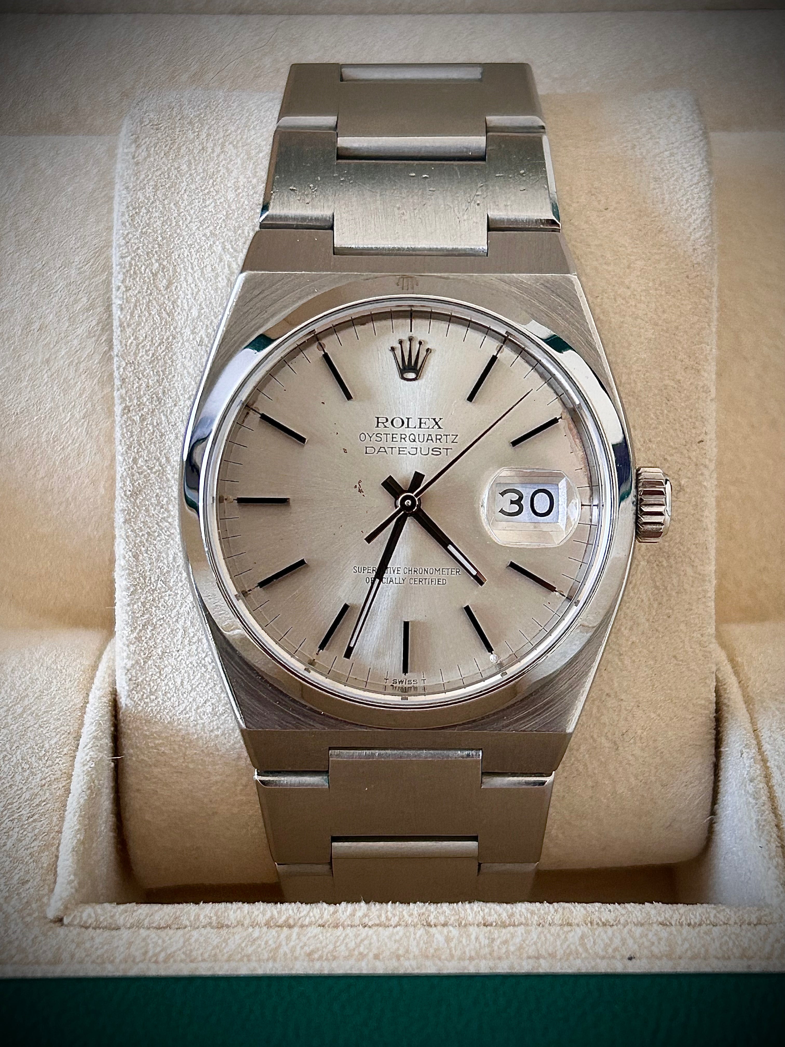 1979 ROLEX OYSTERQUARTZ DATEJUST, 17000, WATCH ONLY, INC GST