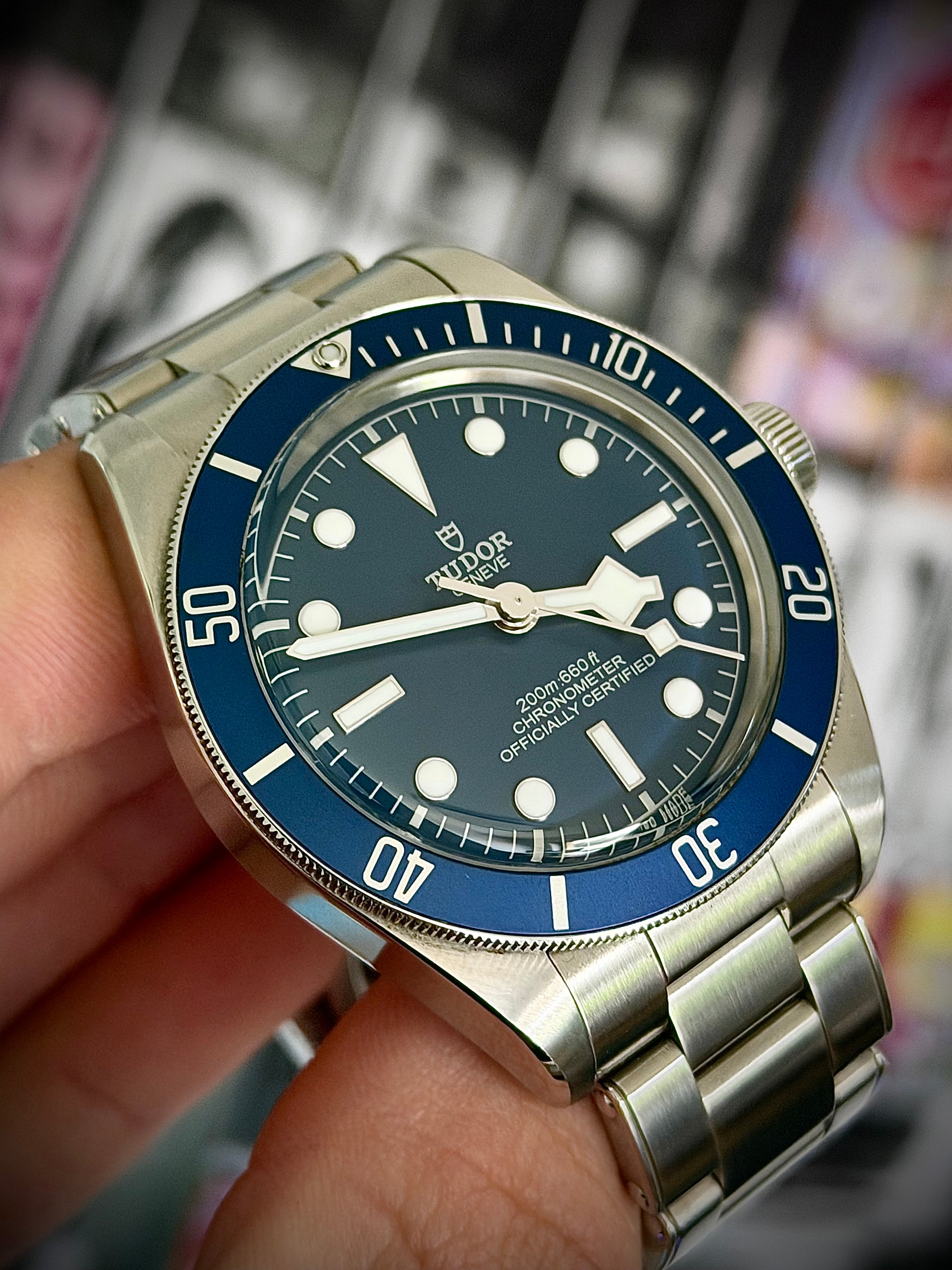 2020 TUDOR BLACK BAY 58, 79030B, BLUE DIAL, FULL SET, INC GST