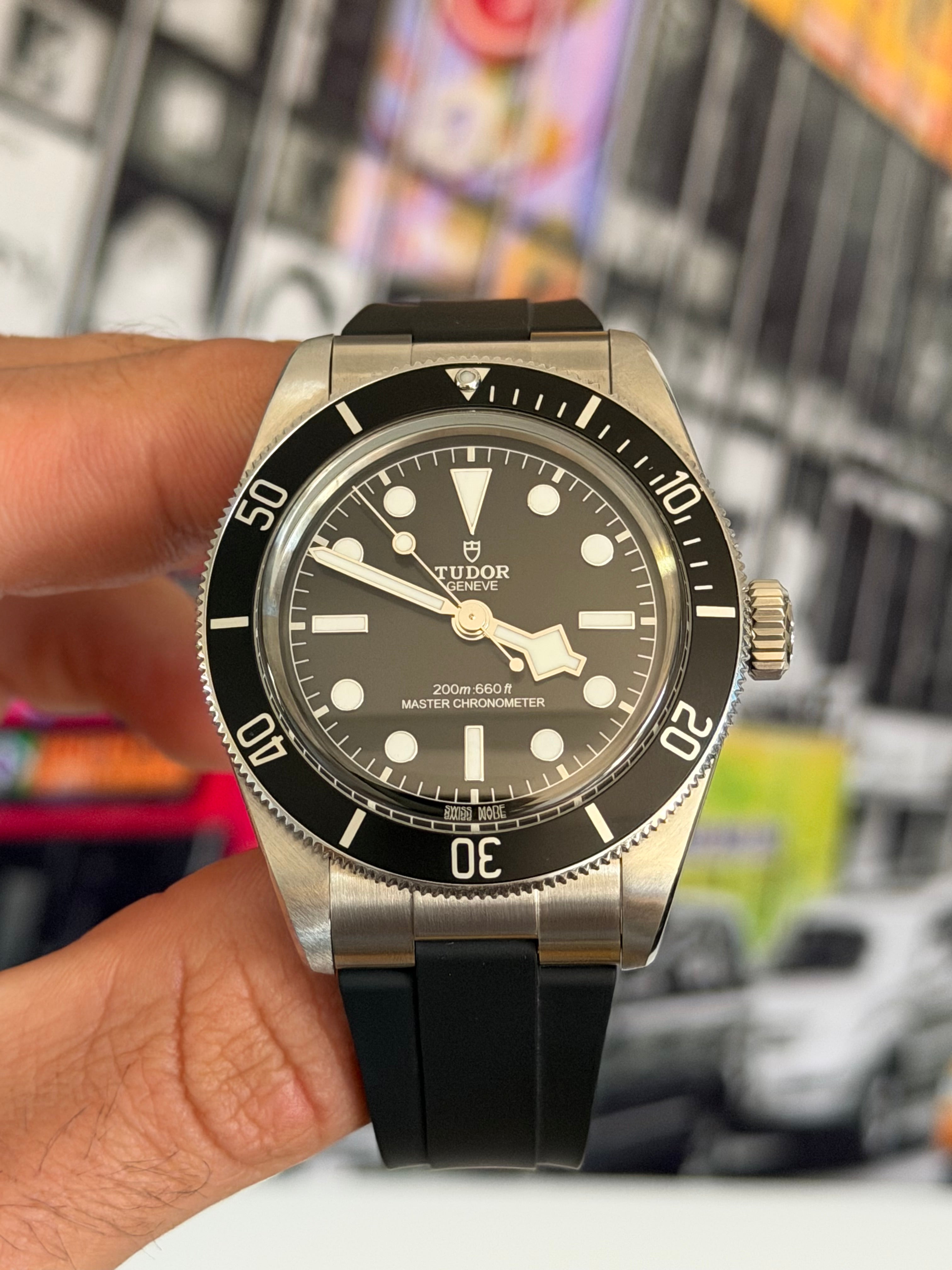 2024 TUDOR BLACK BAY 41 MONOCHROME, M7941A1A0NU, FULL SET, INC GST