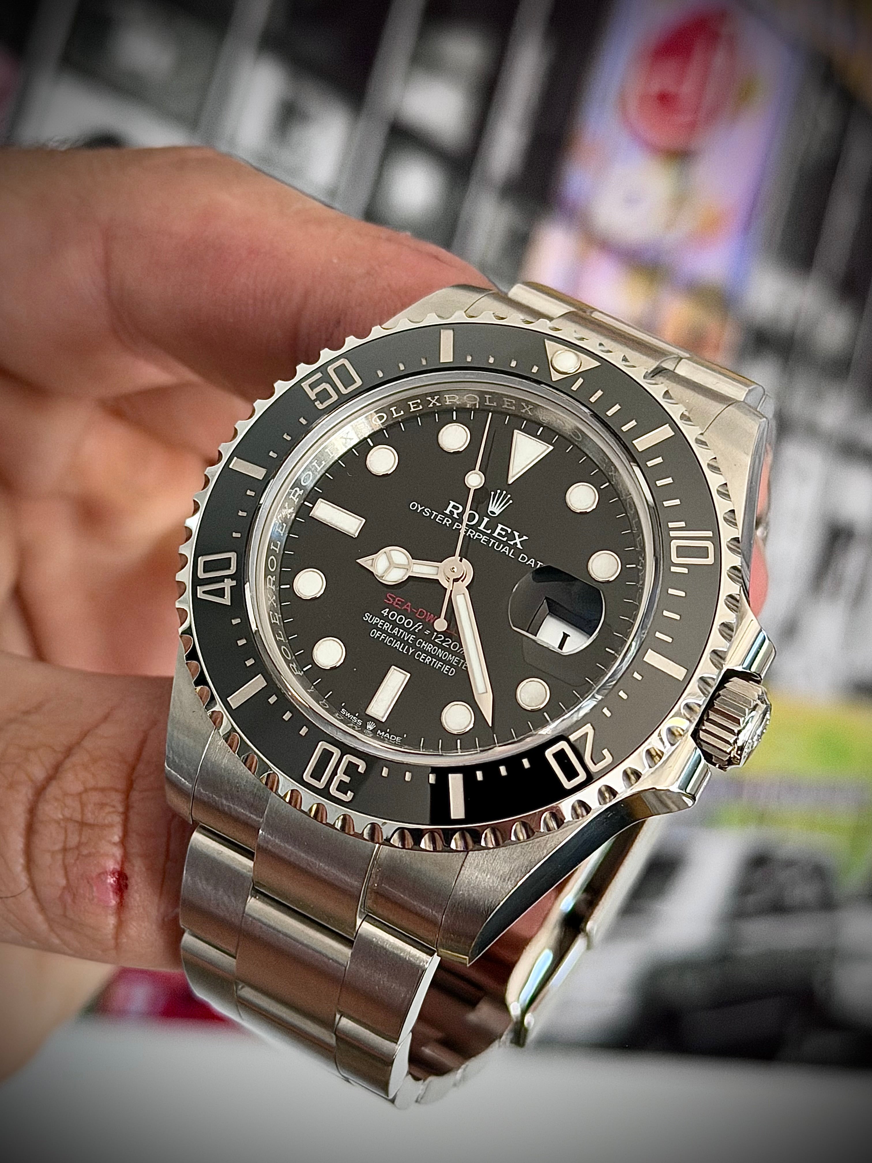 2023 ROLEX SEA DWELLER, SD43, 126600, FULL SET, INC GST