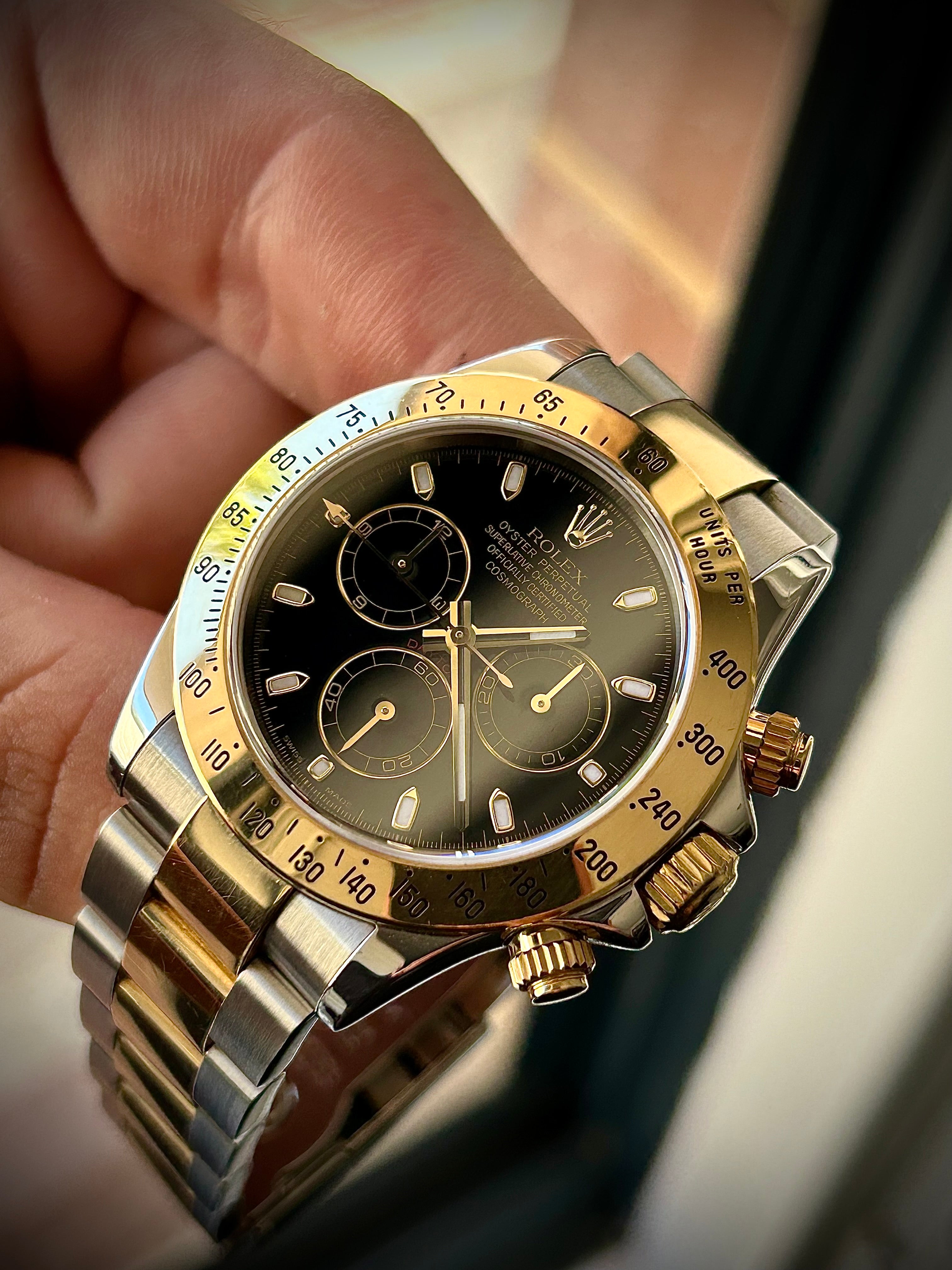 2005 ROLEX COSMOGRAPH DAYTONA, 116523, FULL SET, INC GST