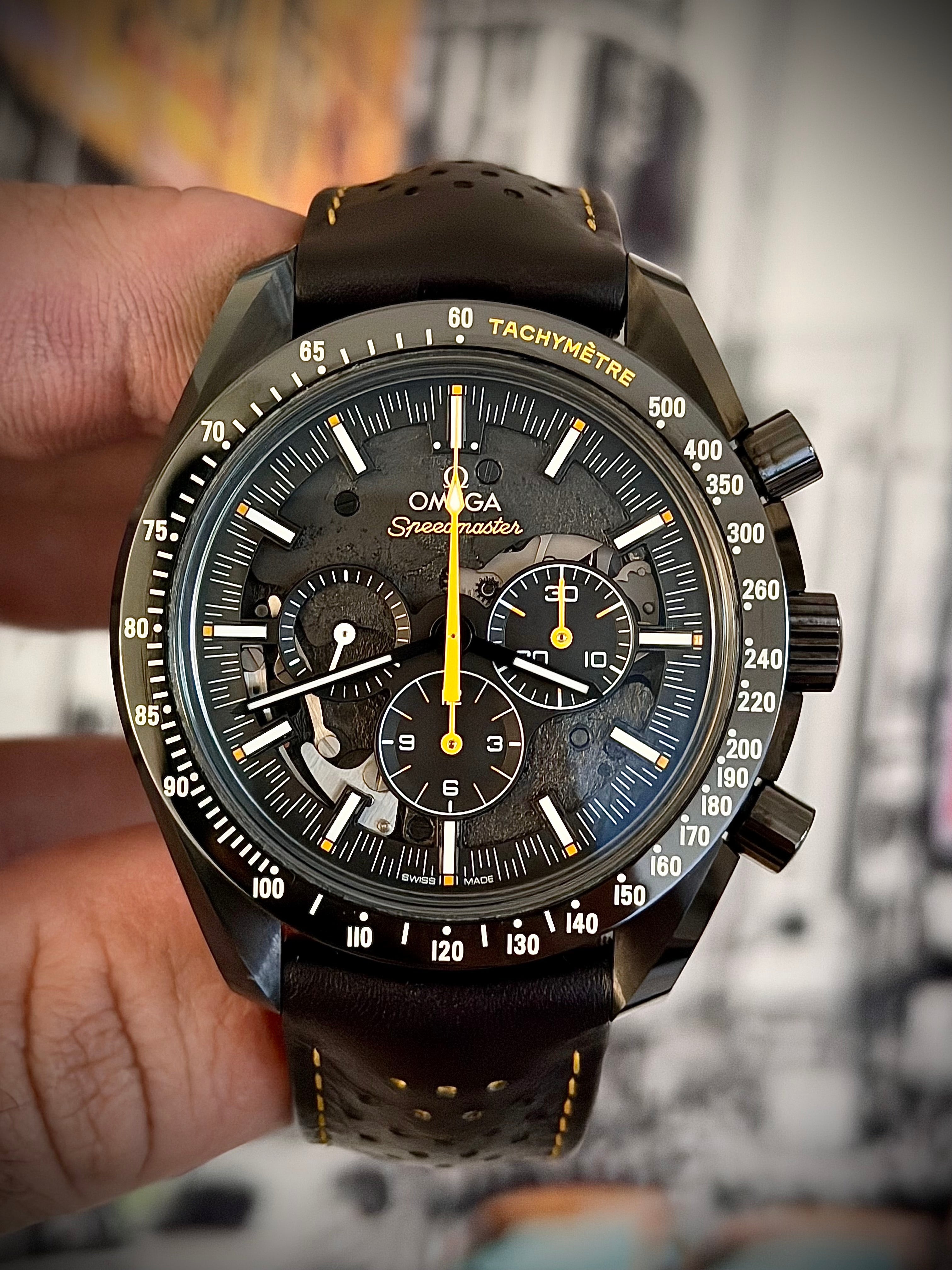 2020 OMEGA SPEEDMASTER APOLLO 8 DARK SIDE OF THE MOON, FULL SET, INC GST