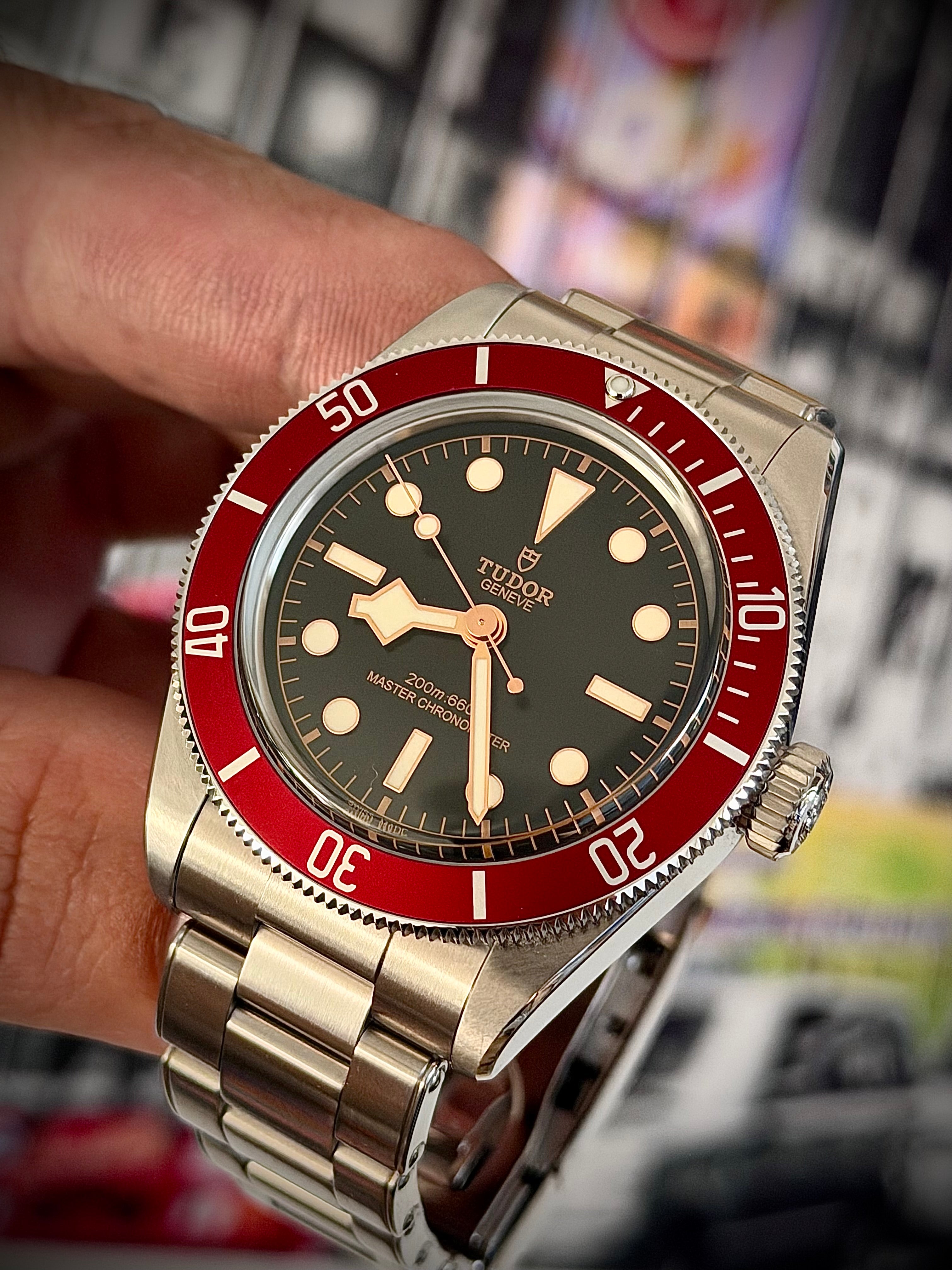 2024 TUDOR BLACK BAY BURGANDY, 41MM, FULL SET, INC GST