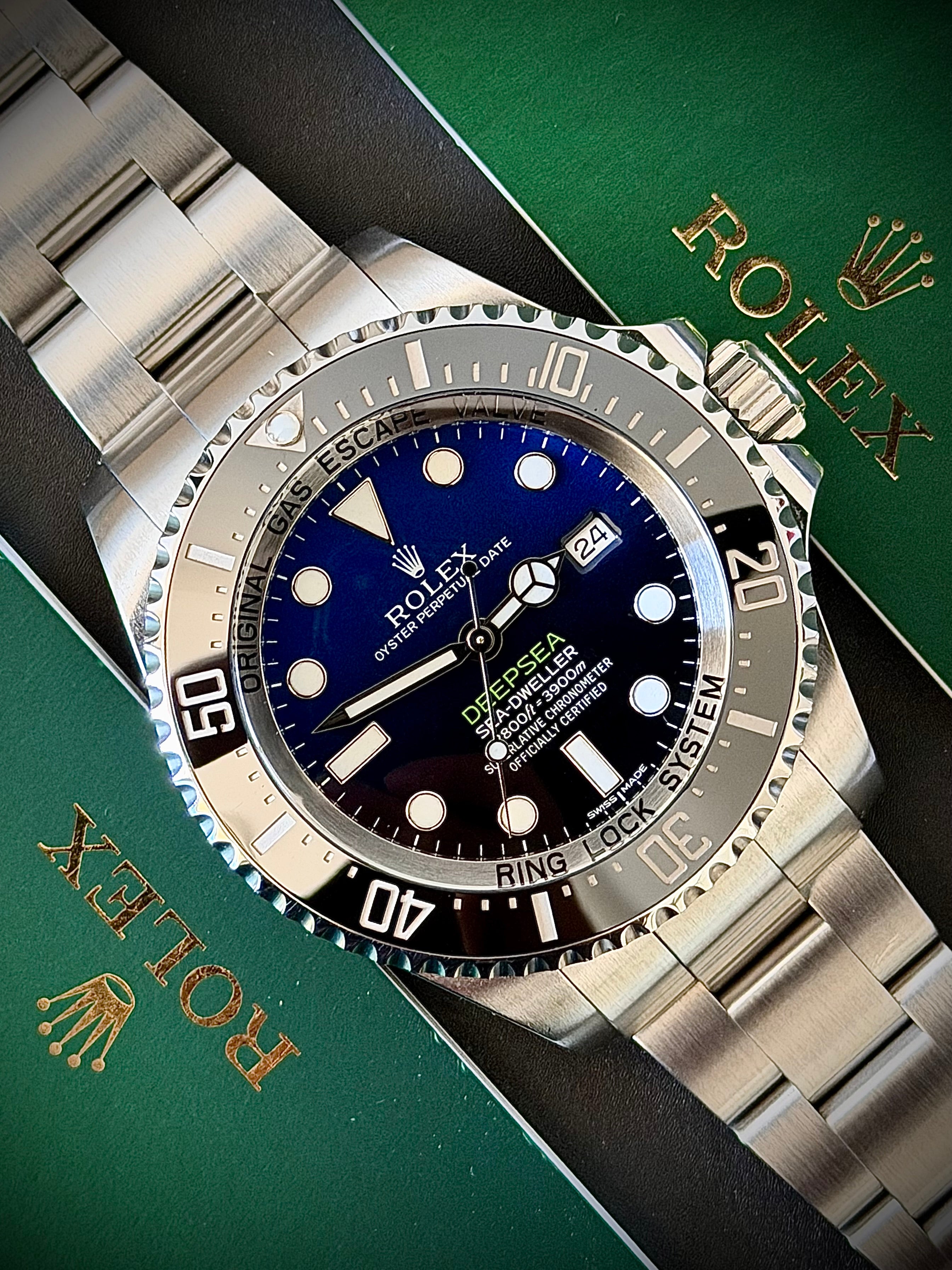 2015 ROLEX DEEPSEA SEA-DWELLER 44MM, JAMES CAMERON 116660, FULL SET, INC GST