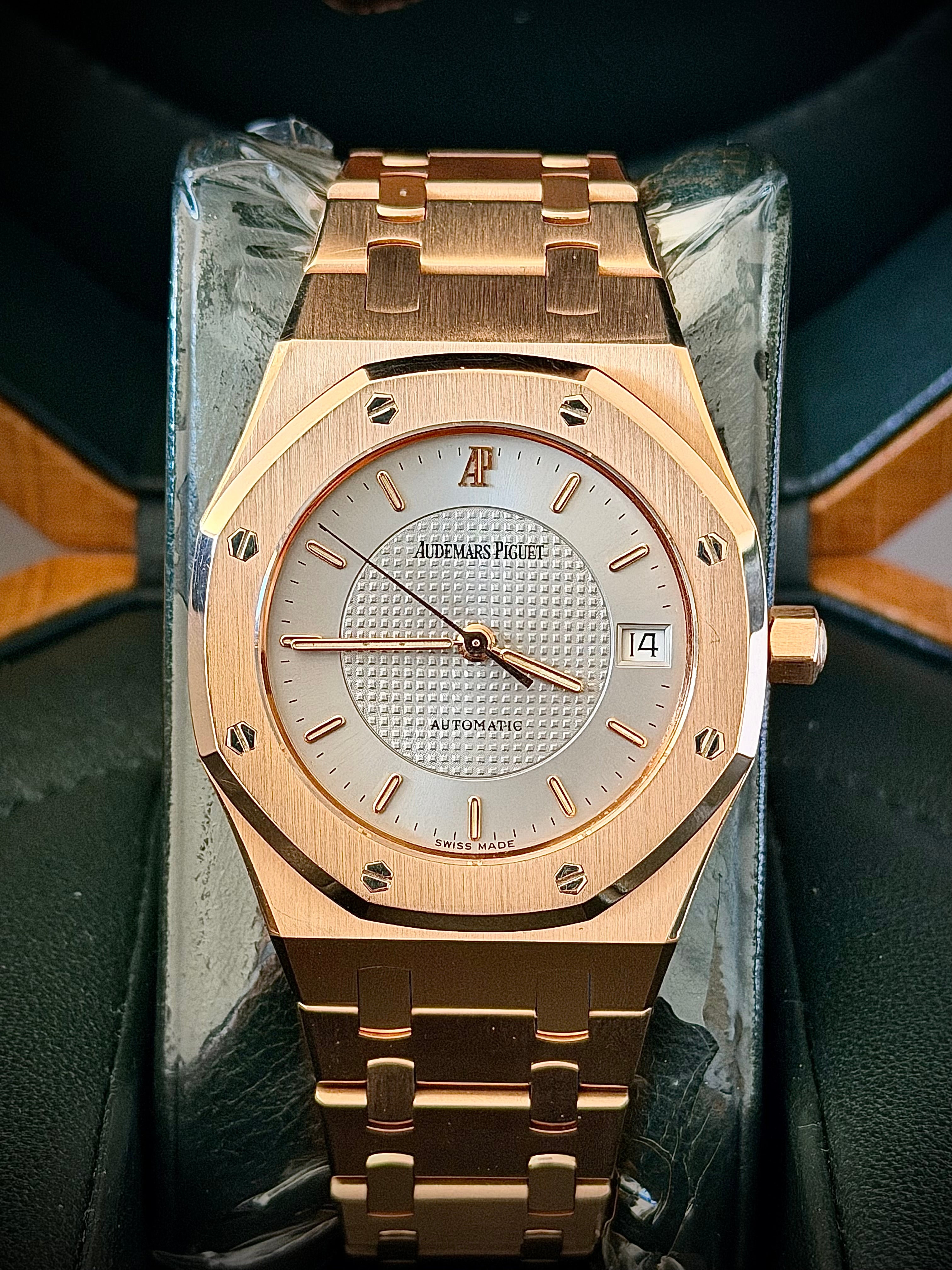1998 AUDEMARS PIGUET NICK FALDO LIMITED, 15097OR/O/0789OR/01, FULL SET, INC GST