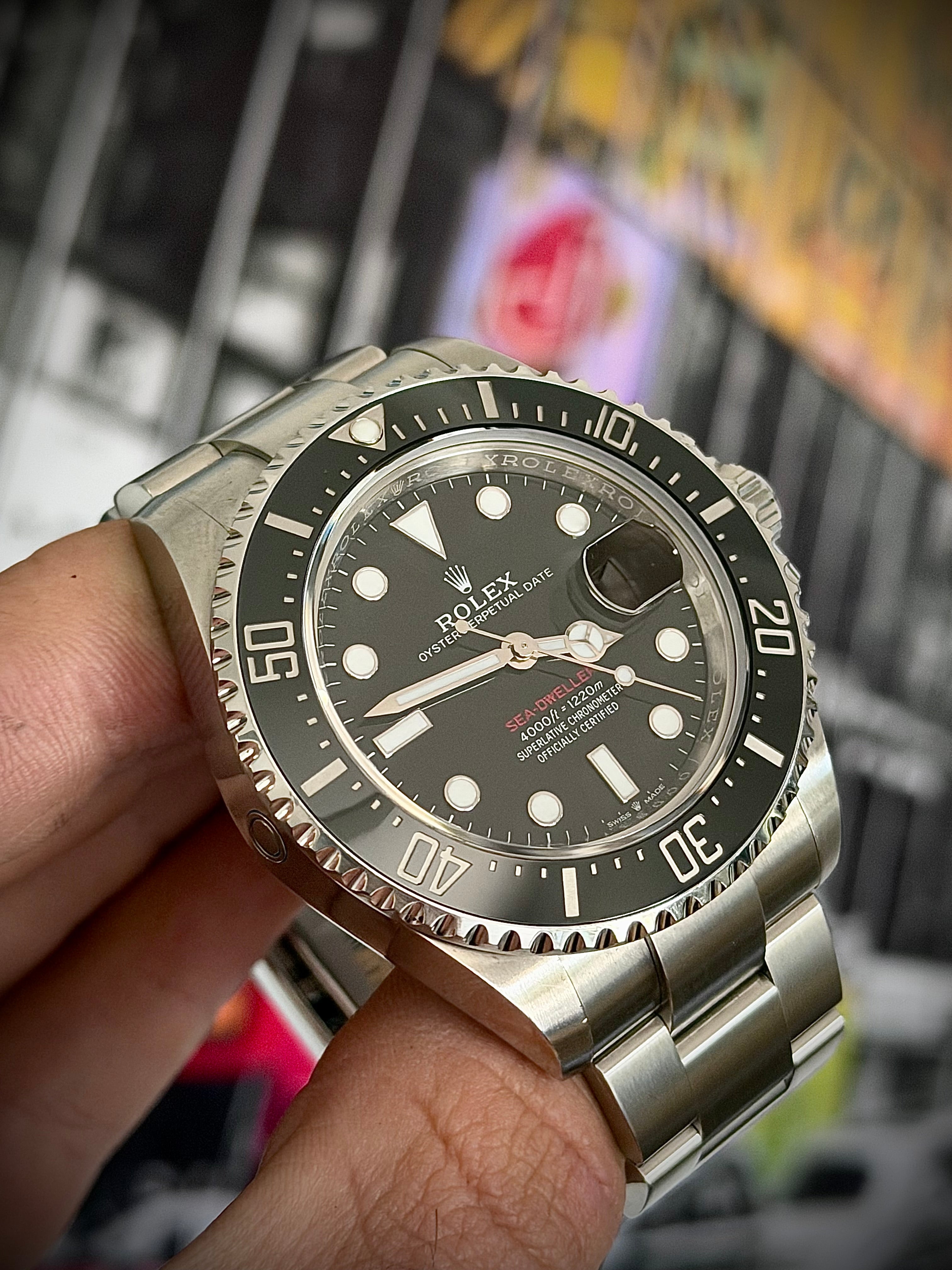 2021 ROLEX SEA DWELLER, SD43, 126600, BOX AND PAPERS, INC GST