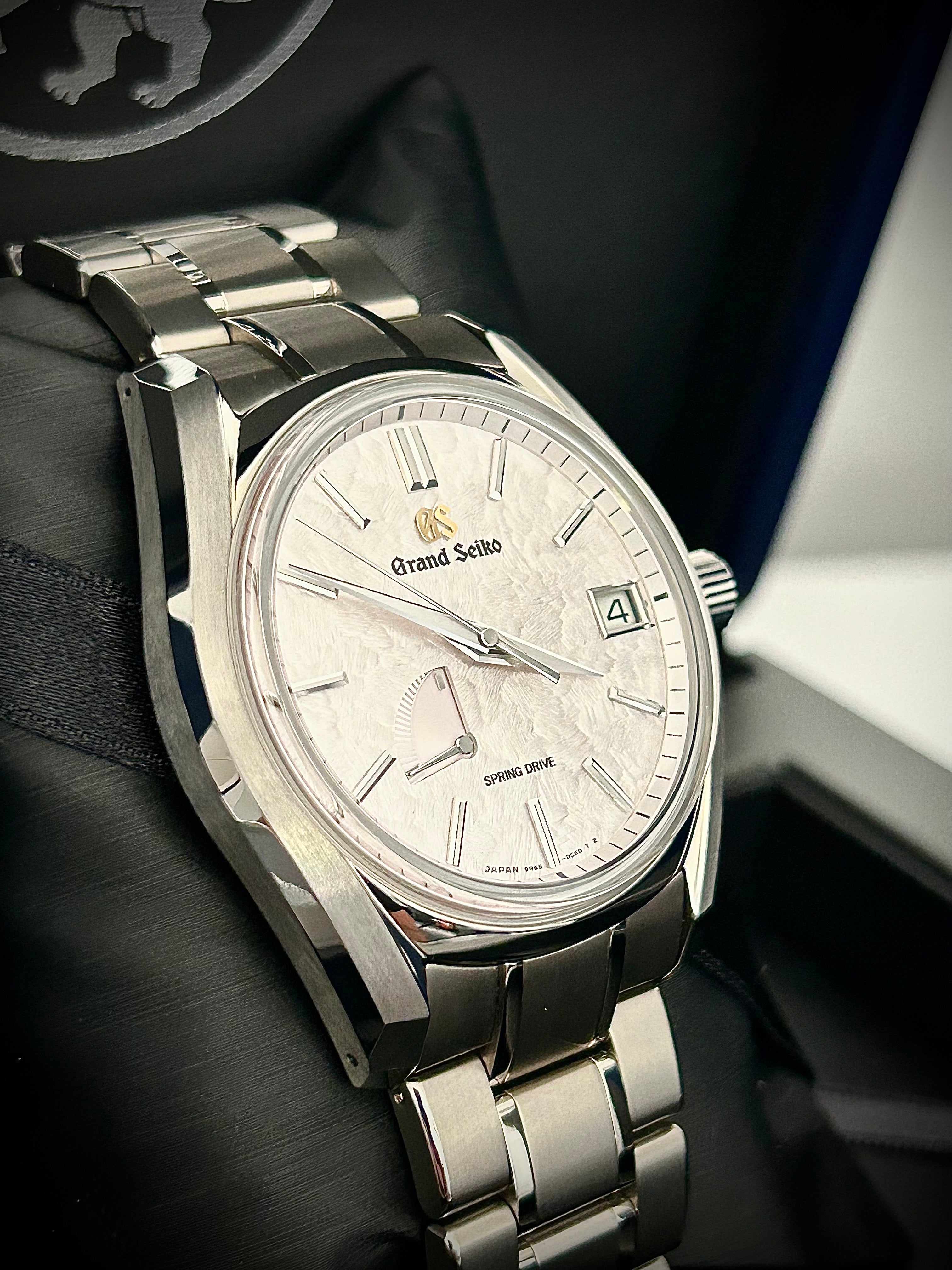 2023 GRAND SEIKO HERITAGE SPRING DRIVE, SHUNBUN, SBGA413, FULL SET, INC GST