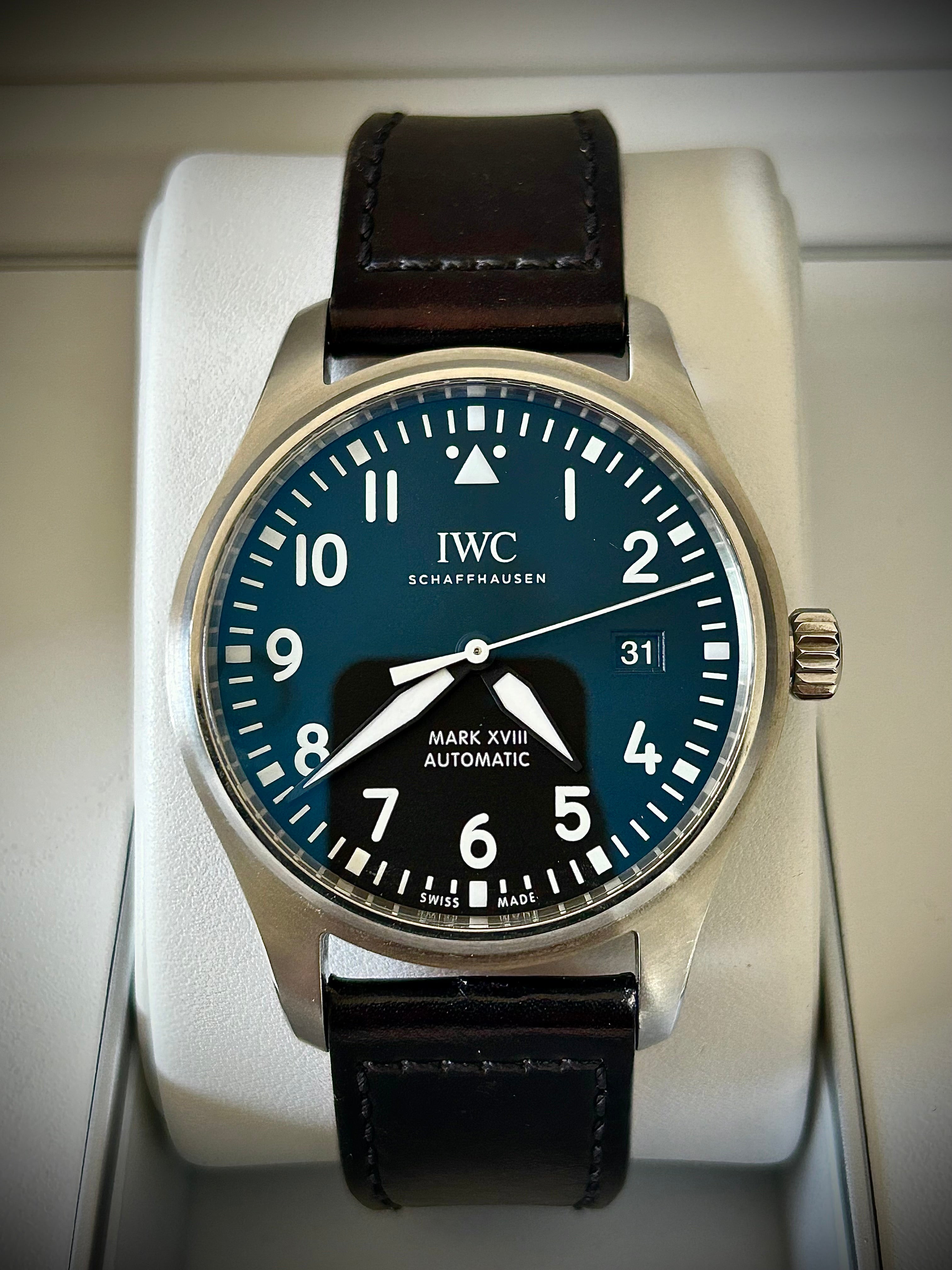 2017 IWC PILOTS WATCH XVIII, IW327001, FULL SET, INC GST