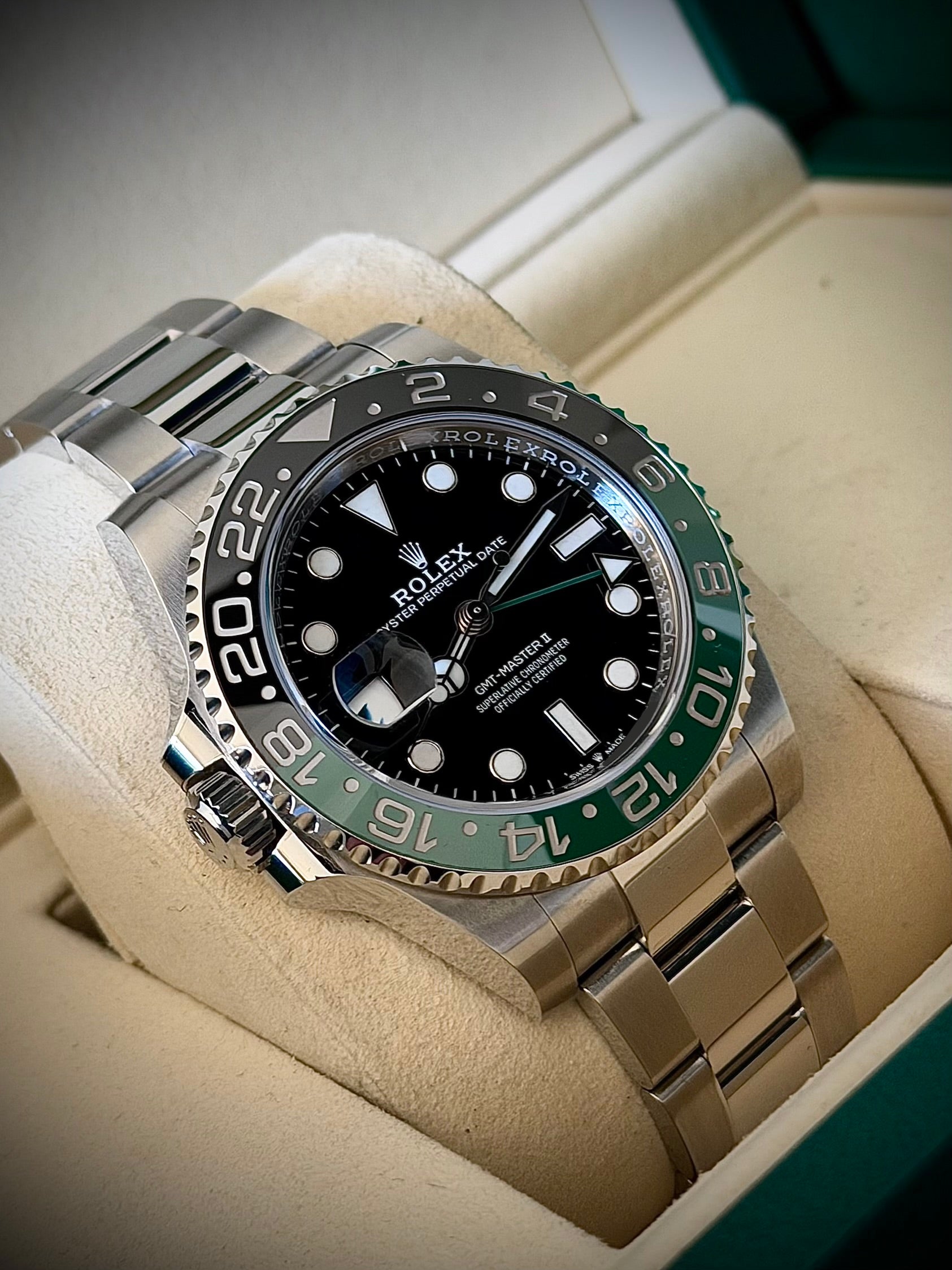 2025 ROLEX GMT-MASTER II “SPRITE”, 126720VTNR, FULL SET, INC GST