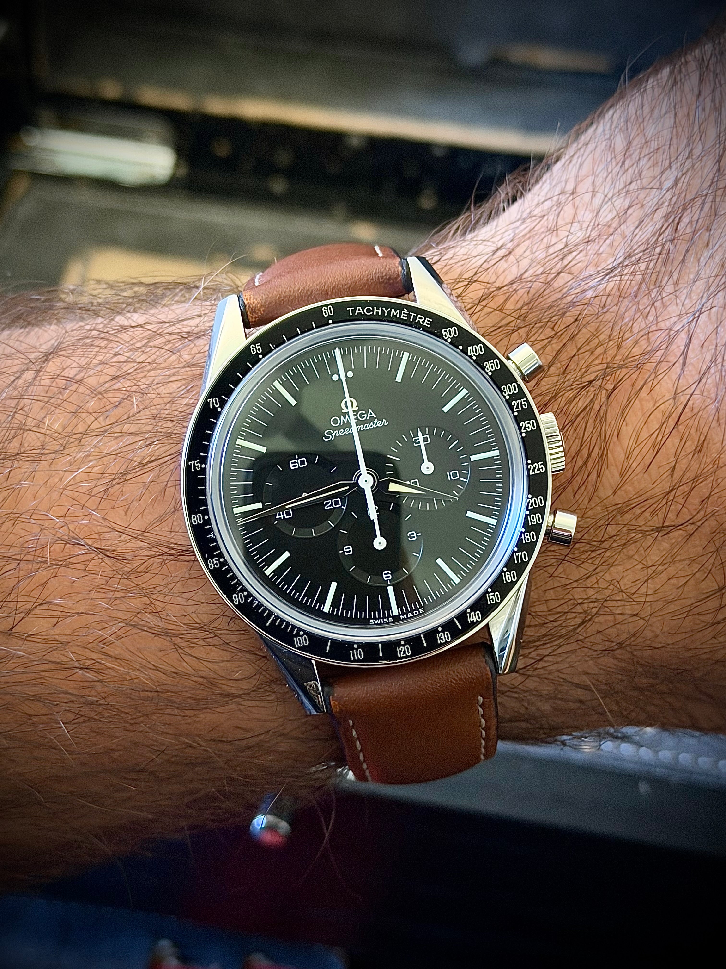 2017 OMEGA SPEEDMASTER FIRST OMEGA IN SPACE, 311.32.40.30.01.001, FULL SET, INC GST
