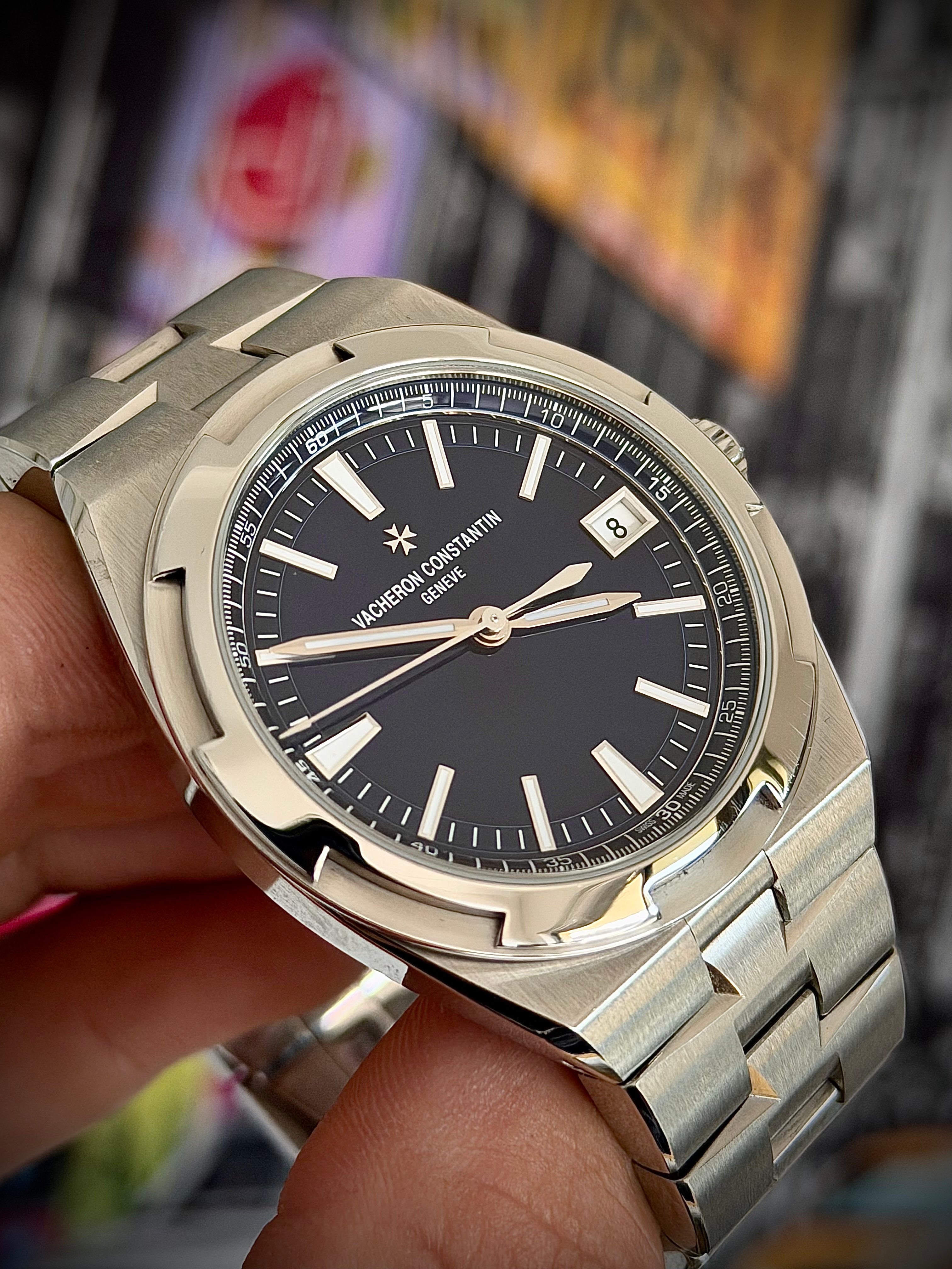 2024 VACHERON CONSTANTIN OVERSEAS, BLUE DIAL, 4520V/110A-B128, FULL SET, INC GST