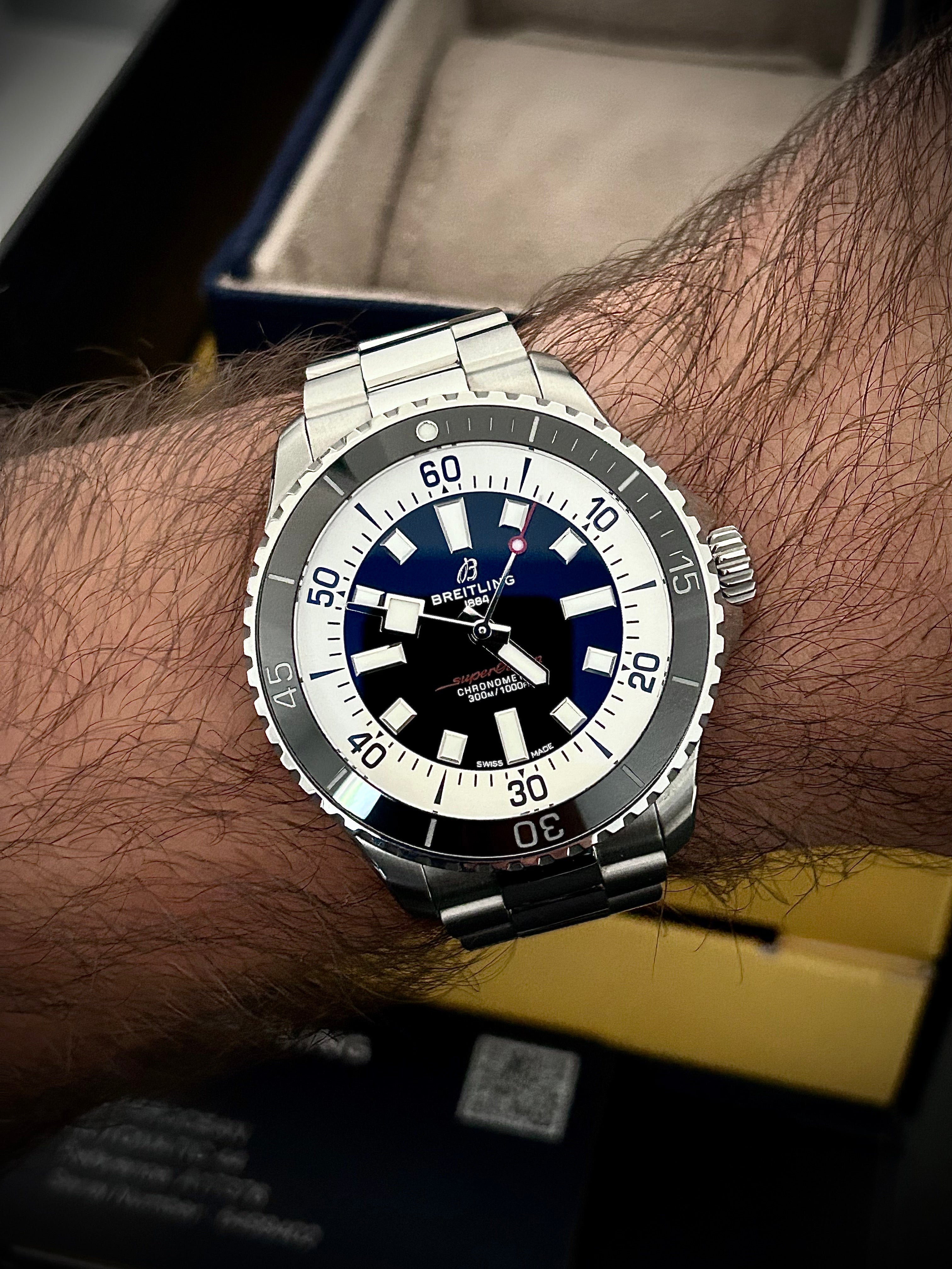 2023 BREITLING SUPER OCEAN 44, FULL SET, INC GST