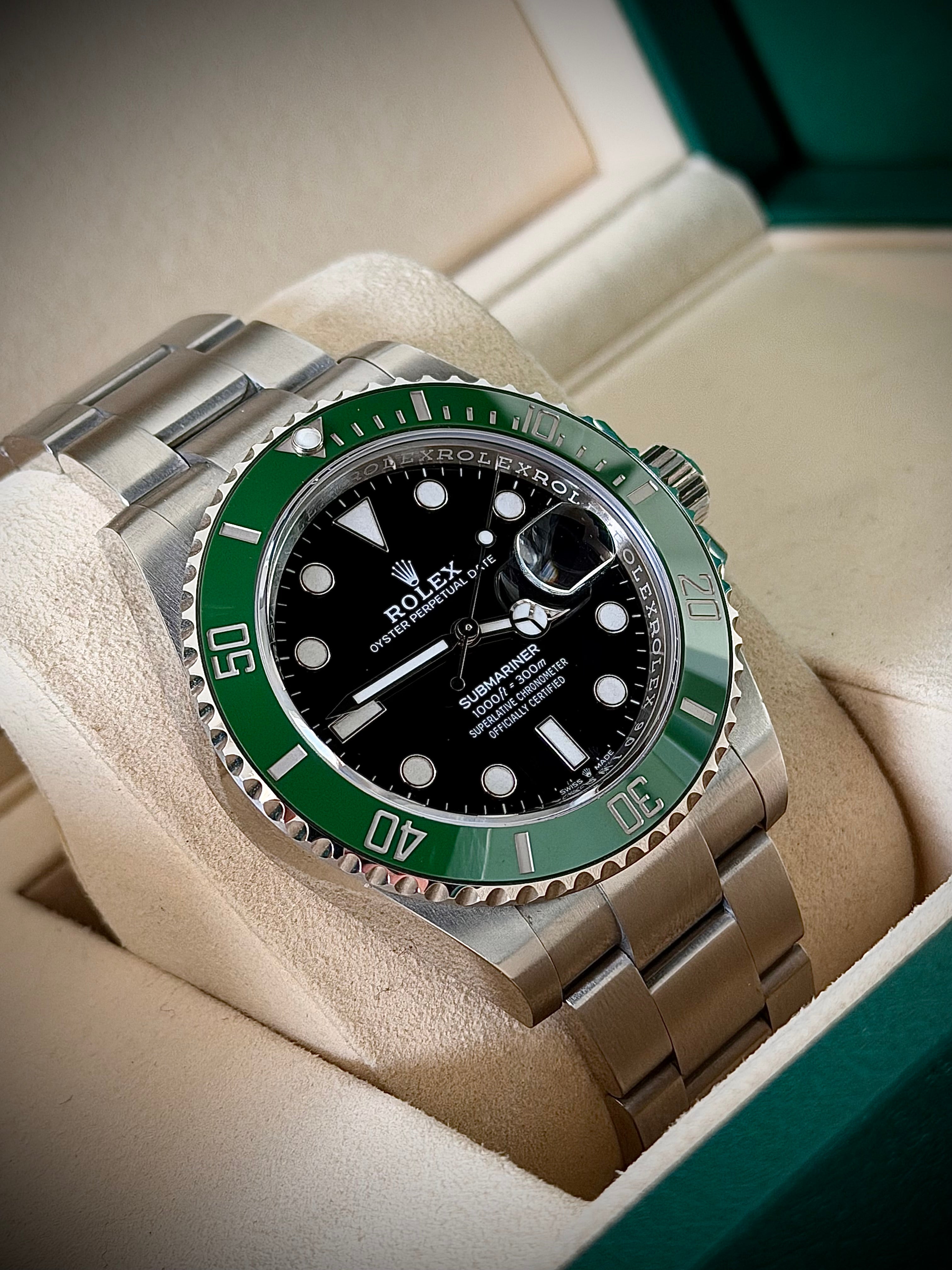 2025 ROLEX SUBMARINER DATE, 126610LV, STARBUCKS, FULL SET, INC GST