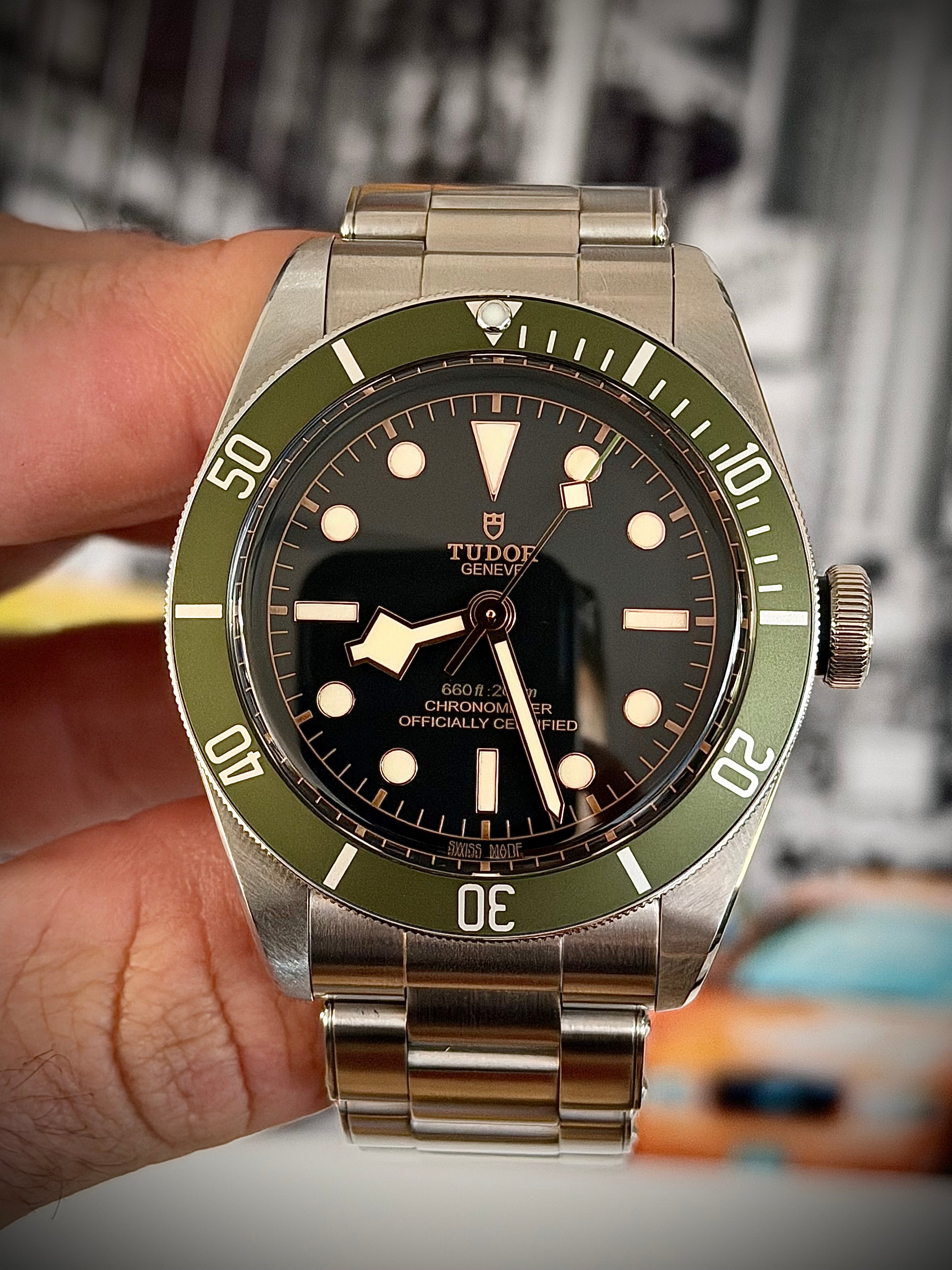 2018 TUDOR BLACK BAY HARRODS, 41MM, M79230G, FULL SET, INC GST