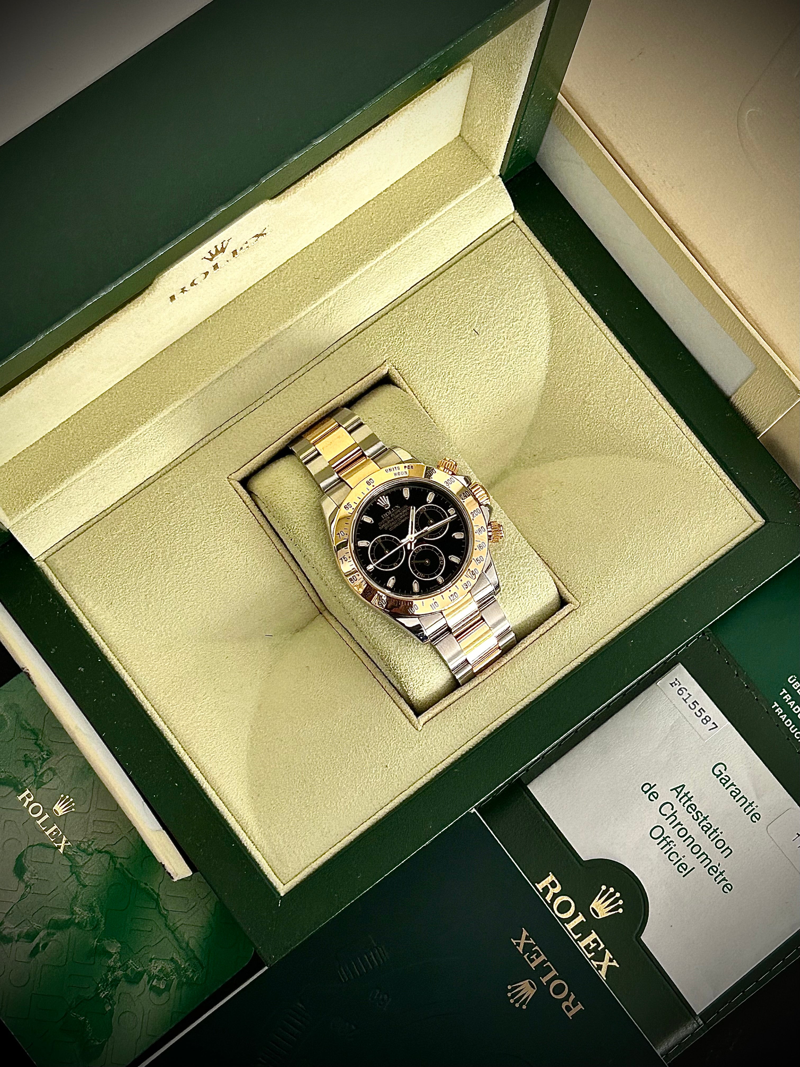 2005 ROLEX COSMOGRAPH DAYTONA, 116523, FULL SET, INC GST
