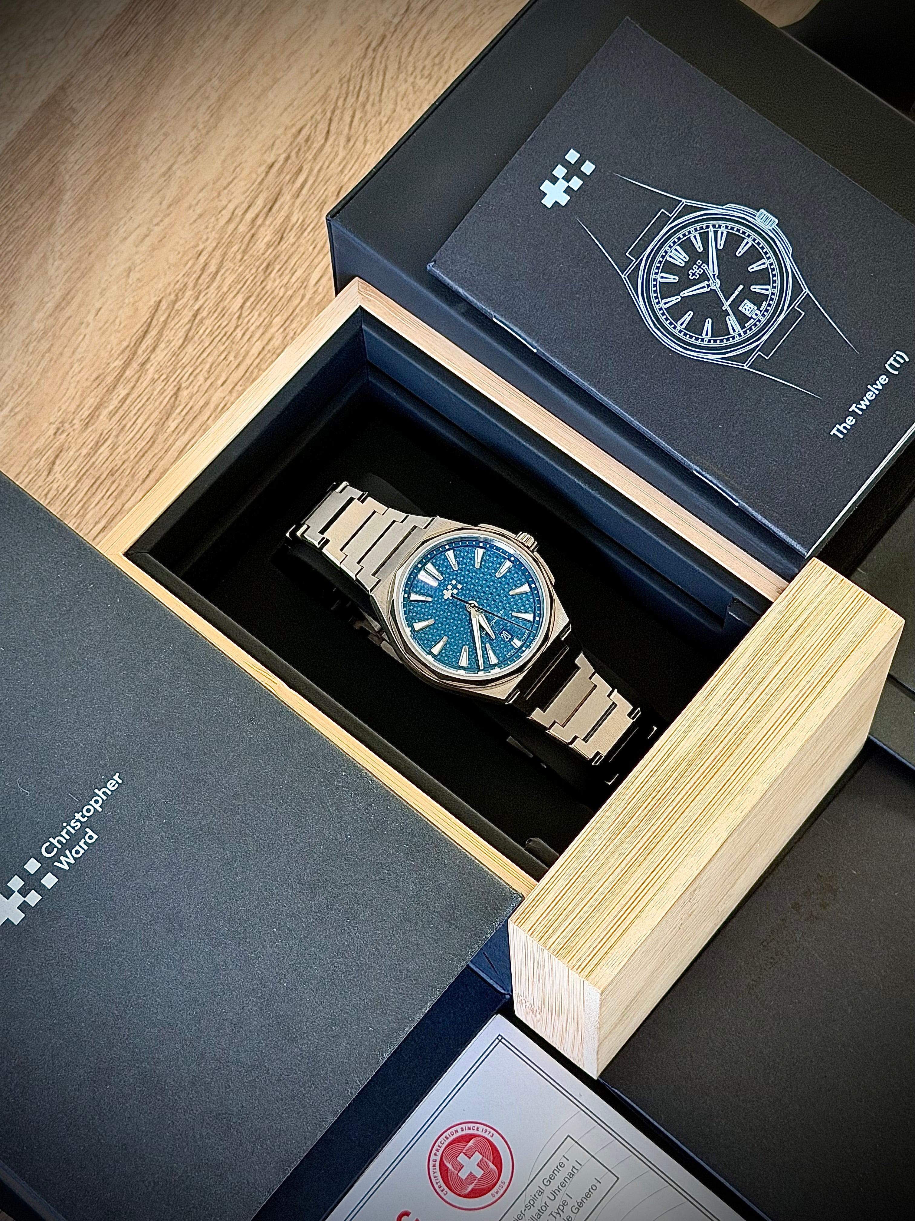 2025 CHRISTOPHER WARD “THE TWELVE” 40 TI, FULL SET, INC GST