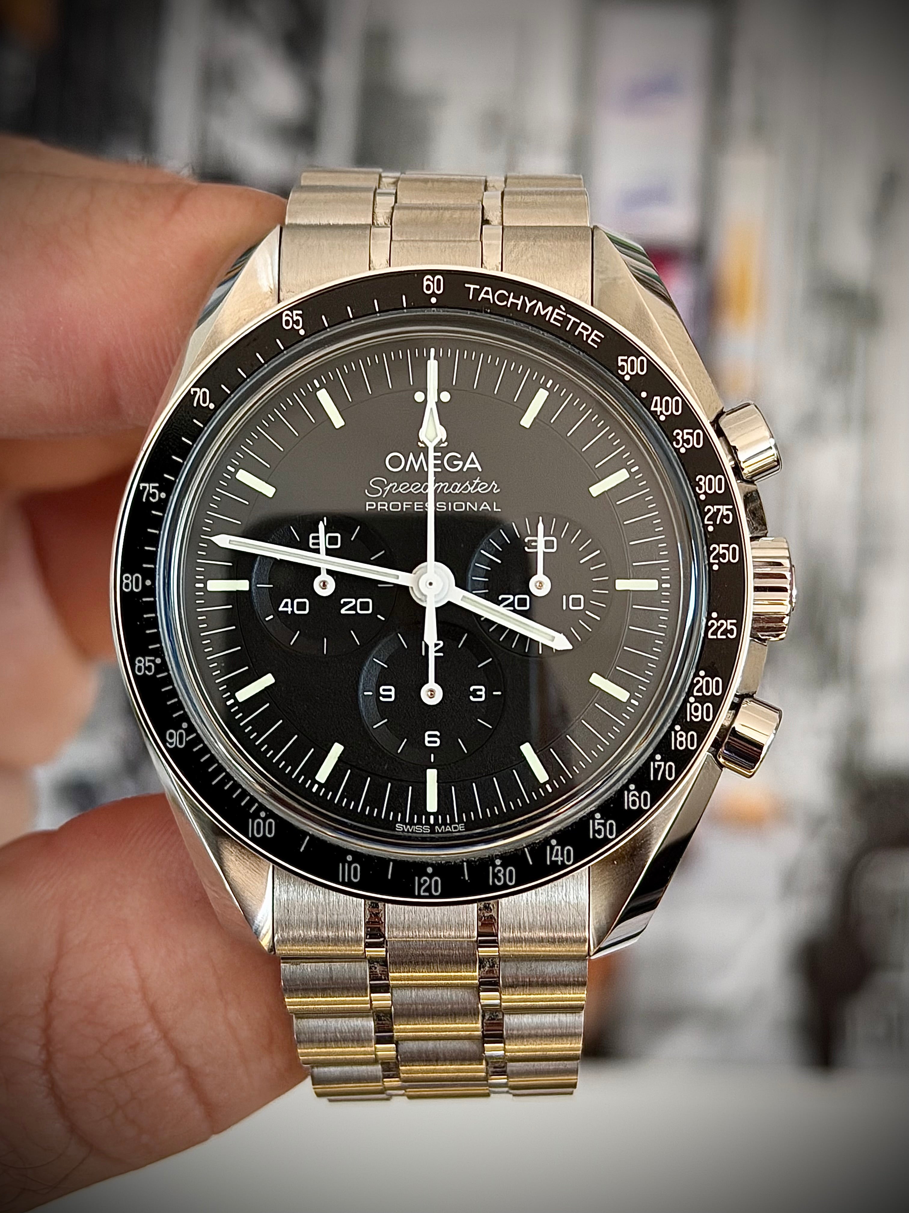 2022 OMEGA SPEEDMASTER PROFESSIONAL, SAPPHIRE SANDWICH , FULL SET, INC GST