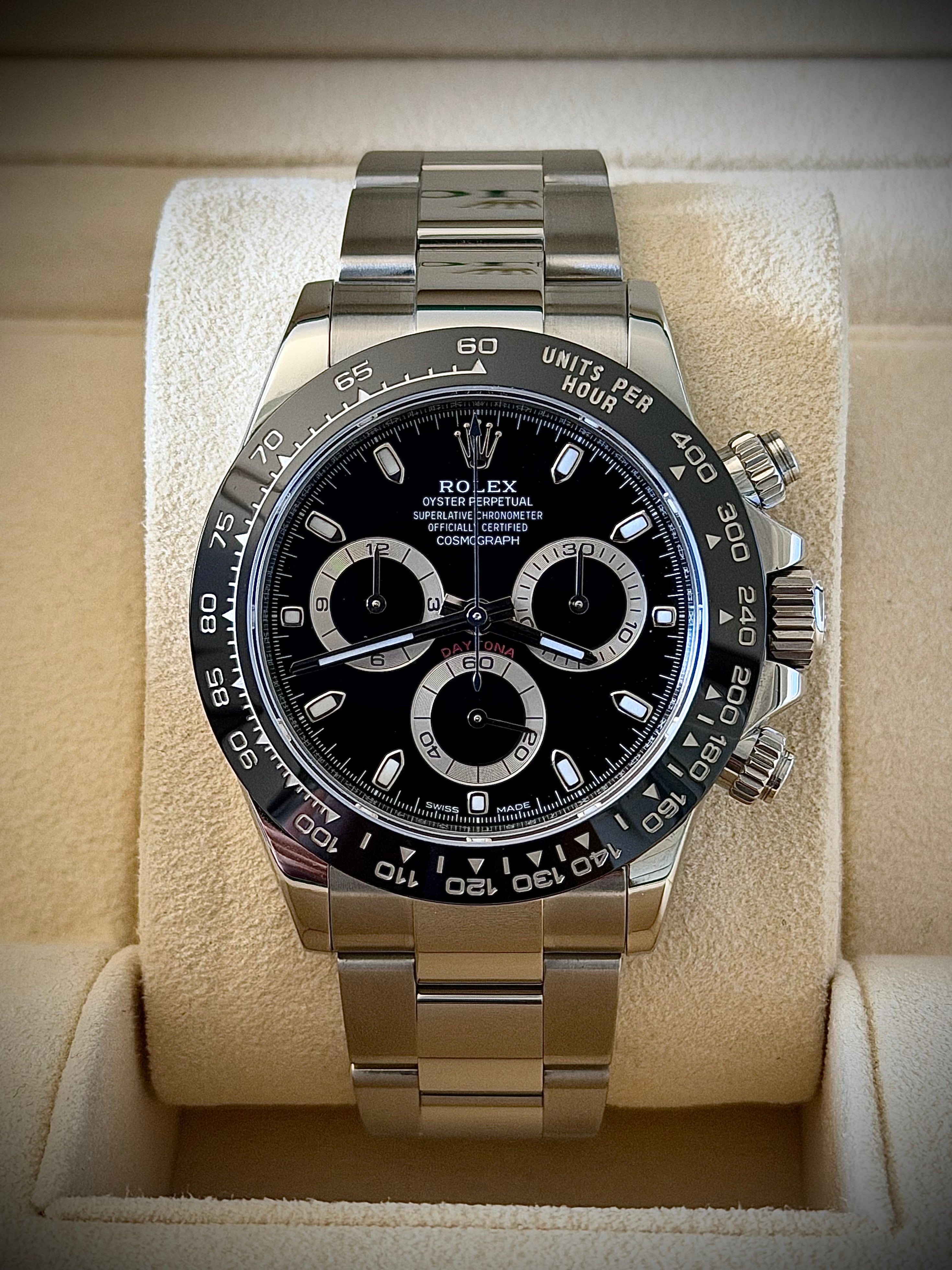 2017 ROLEX COSMOGRAPH DAYTONA 116500LN, FULL SET, INC GST