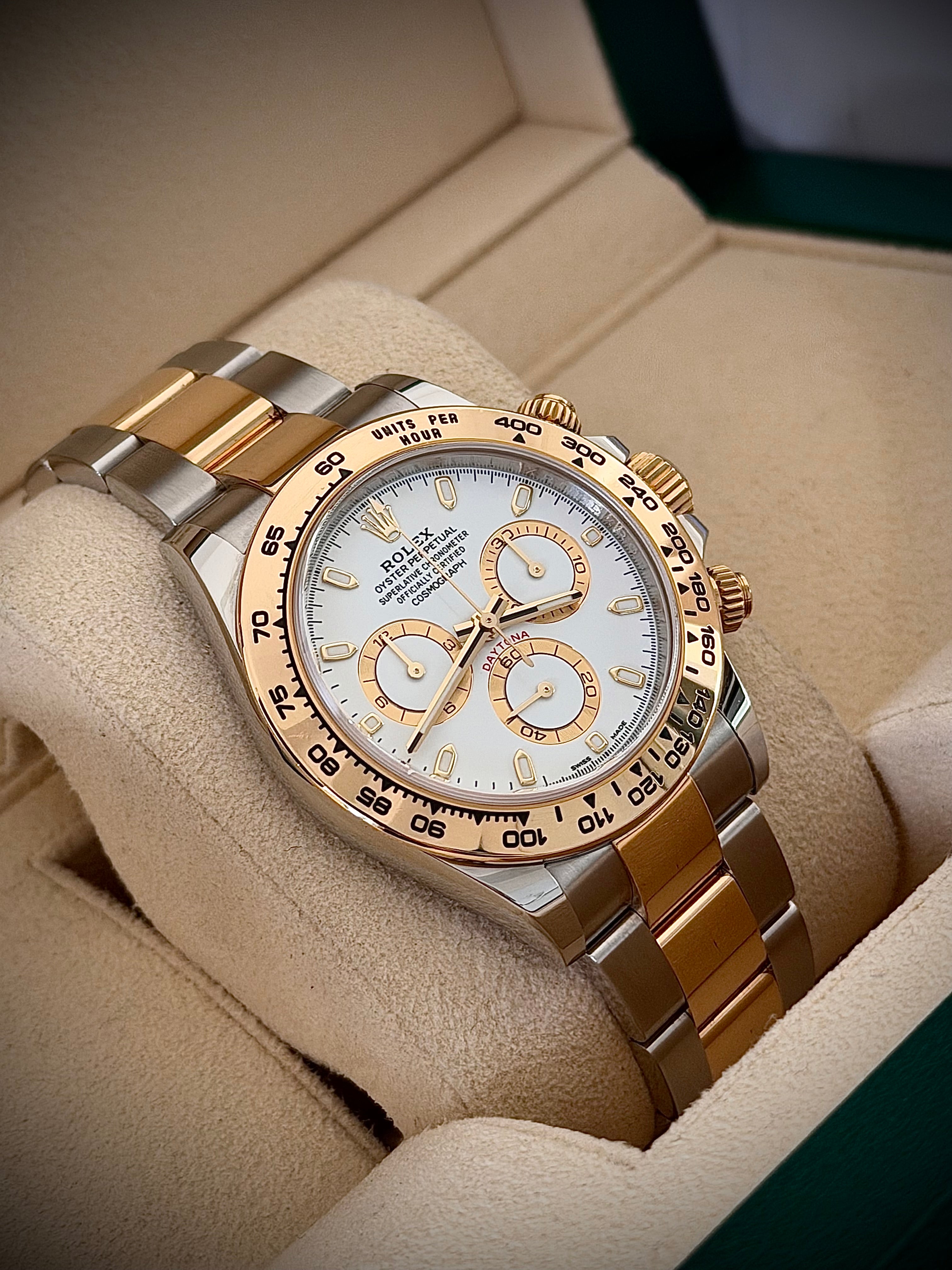2019 ROLEX DAYTONA, 116503, WHITE DIAL, FULL SET, INC GST