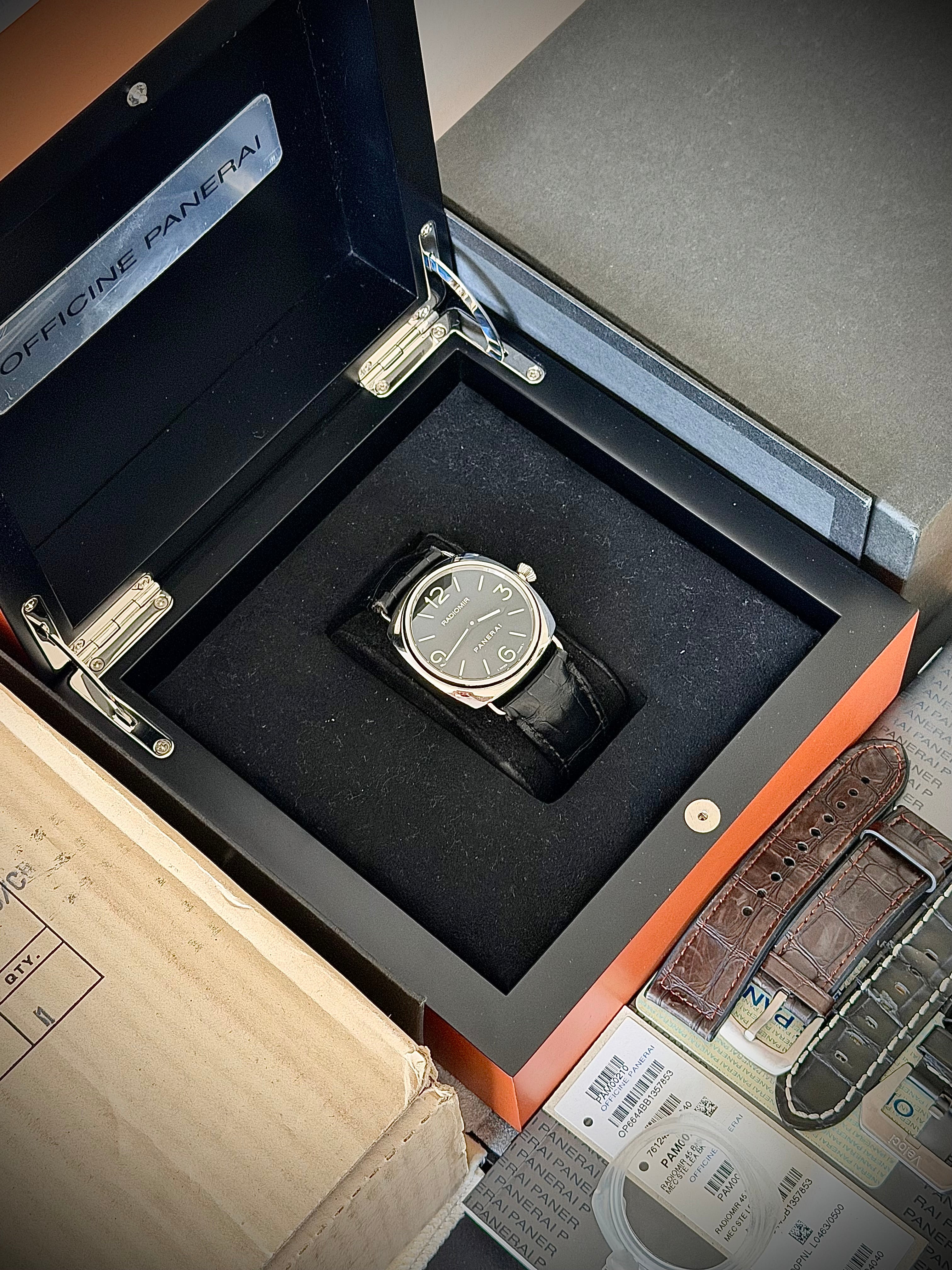 2010 PANERAI RADOMIR, PAM00210, FULL SET, INC GST