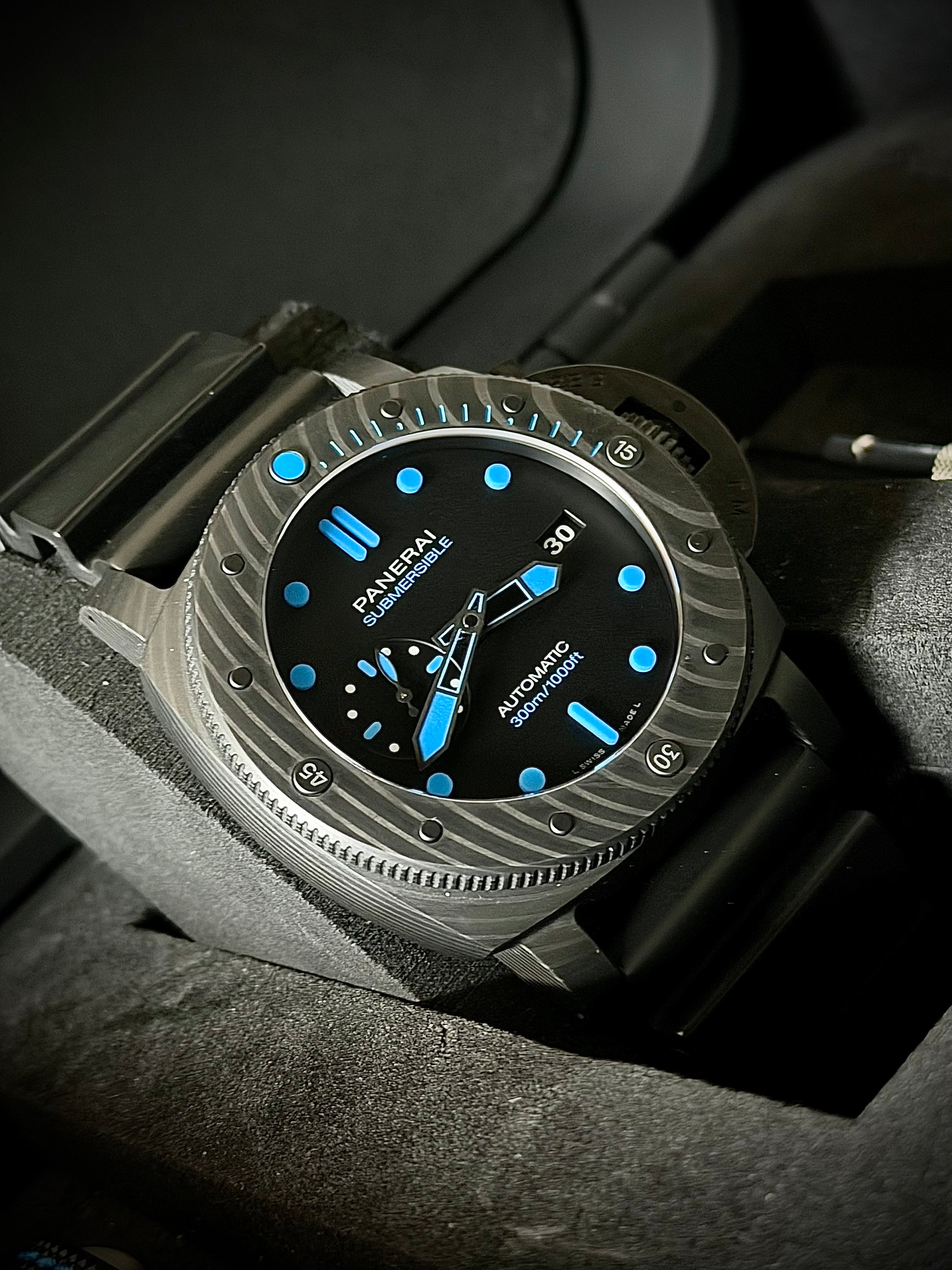 2020 PANERAI SUBMERSIBLE CARBOTECH 47MM, PAM01616, FULL SET, INC GST