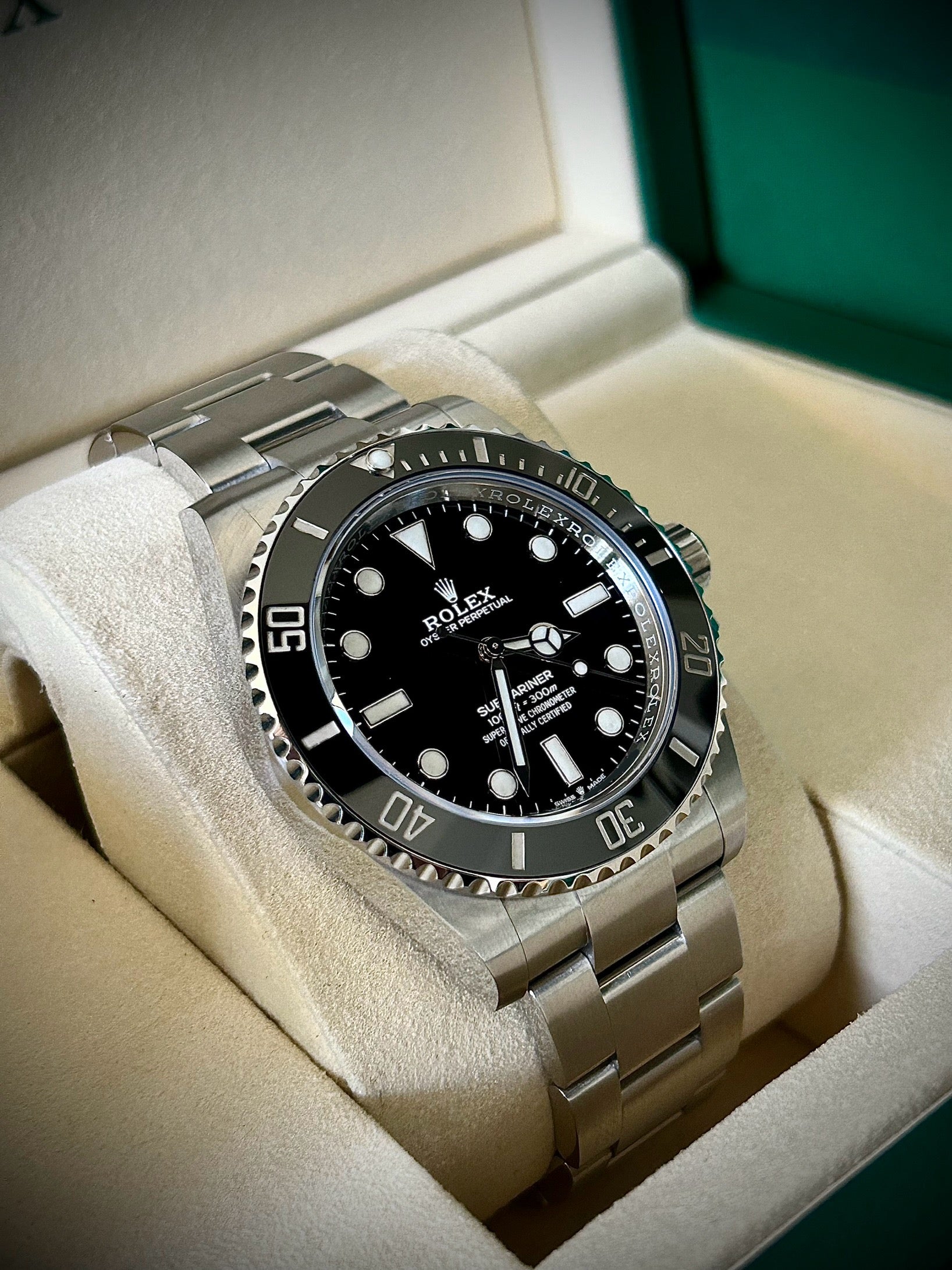 2025 ROLEX SUBMARINER NO DATE, 124060, FULL, INC GST