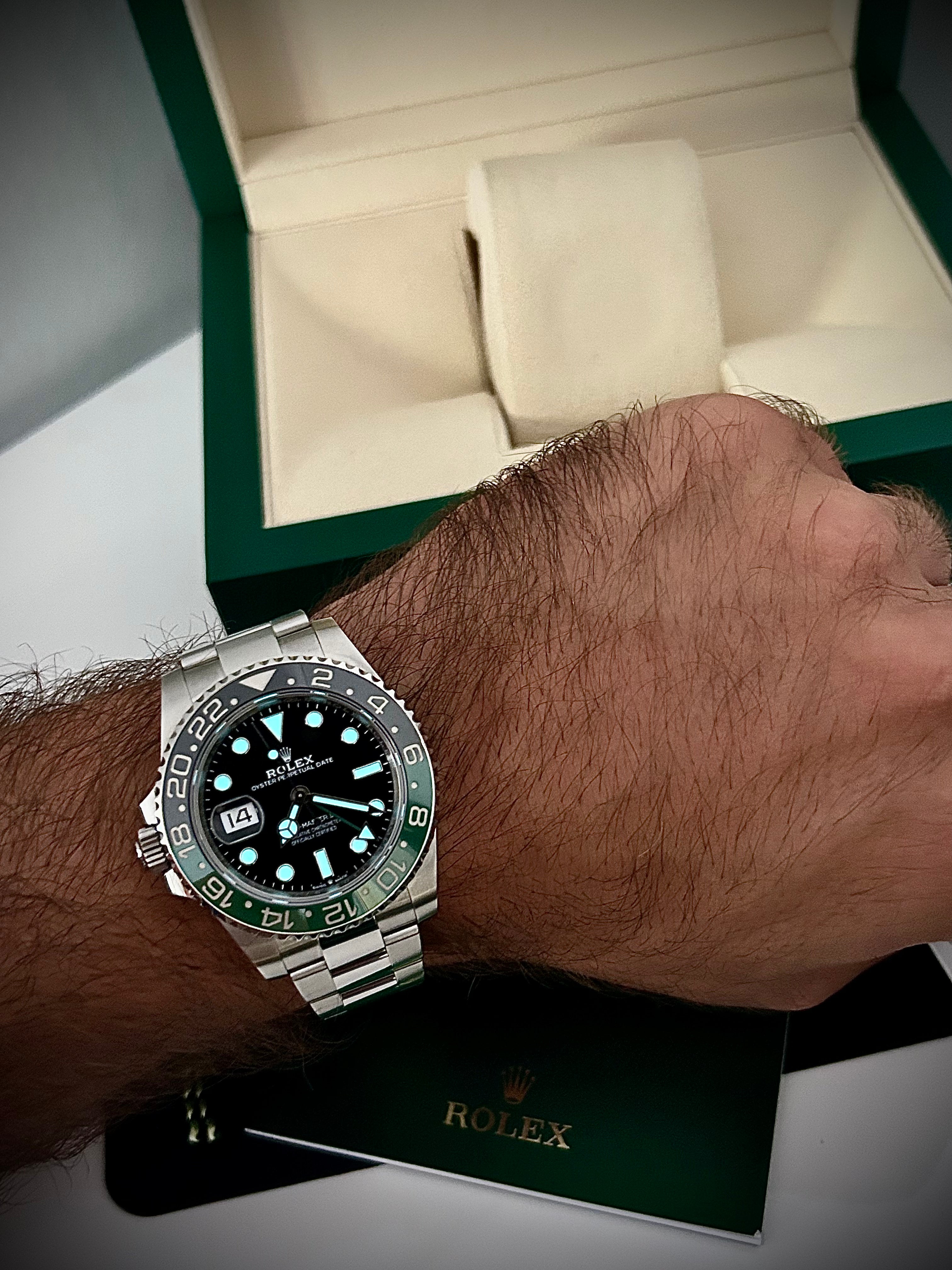 2022 ROLEX GMT-MASTER II, FULL SET, INC GST