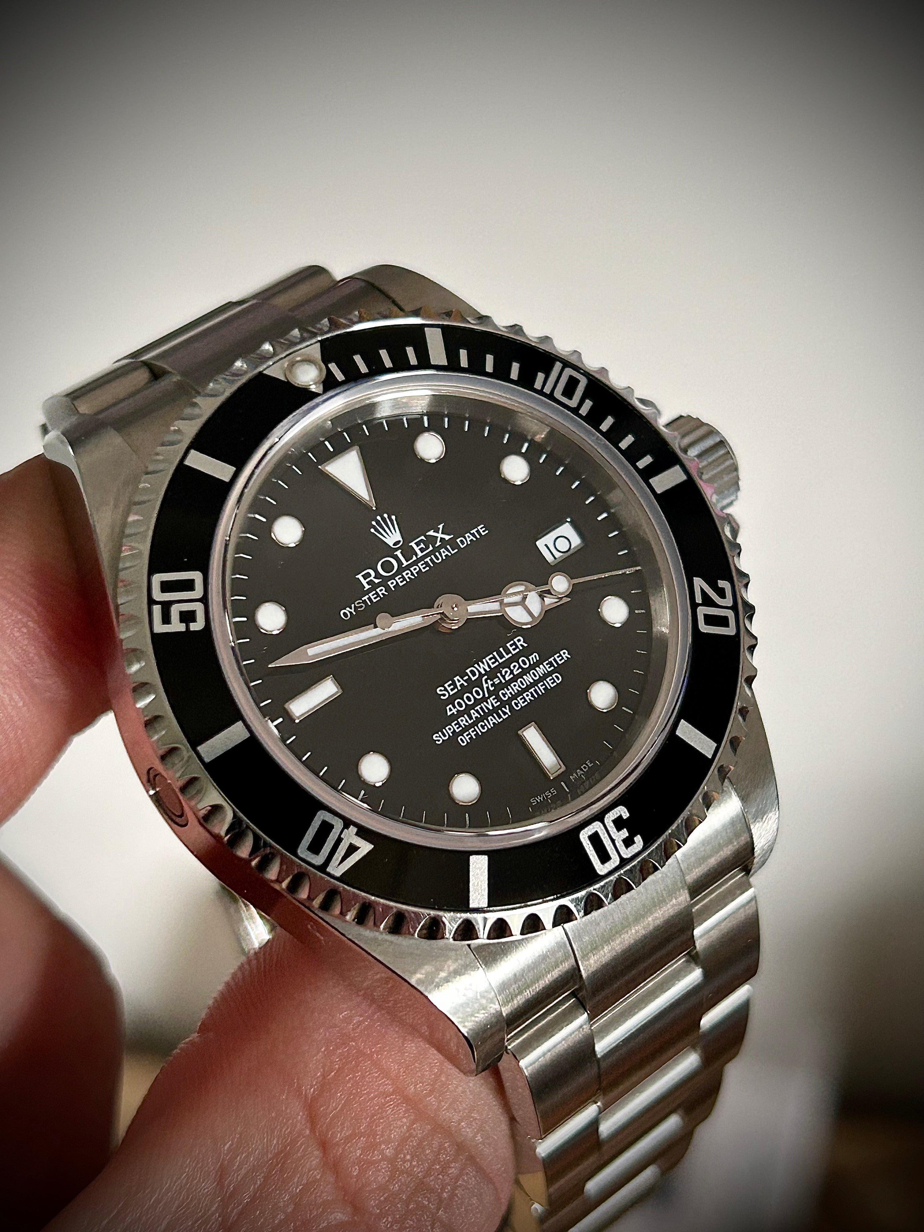 2007 ROLEX SEA-DWELLER 16600, FULL SET, INC GST