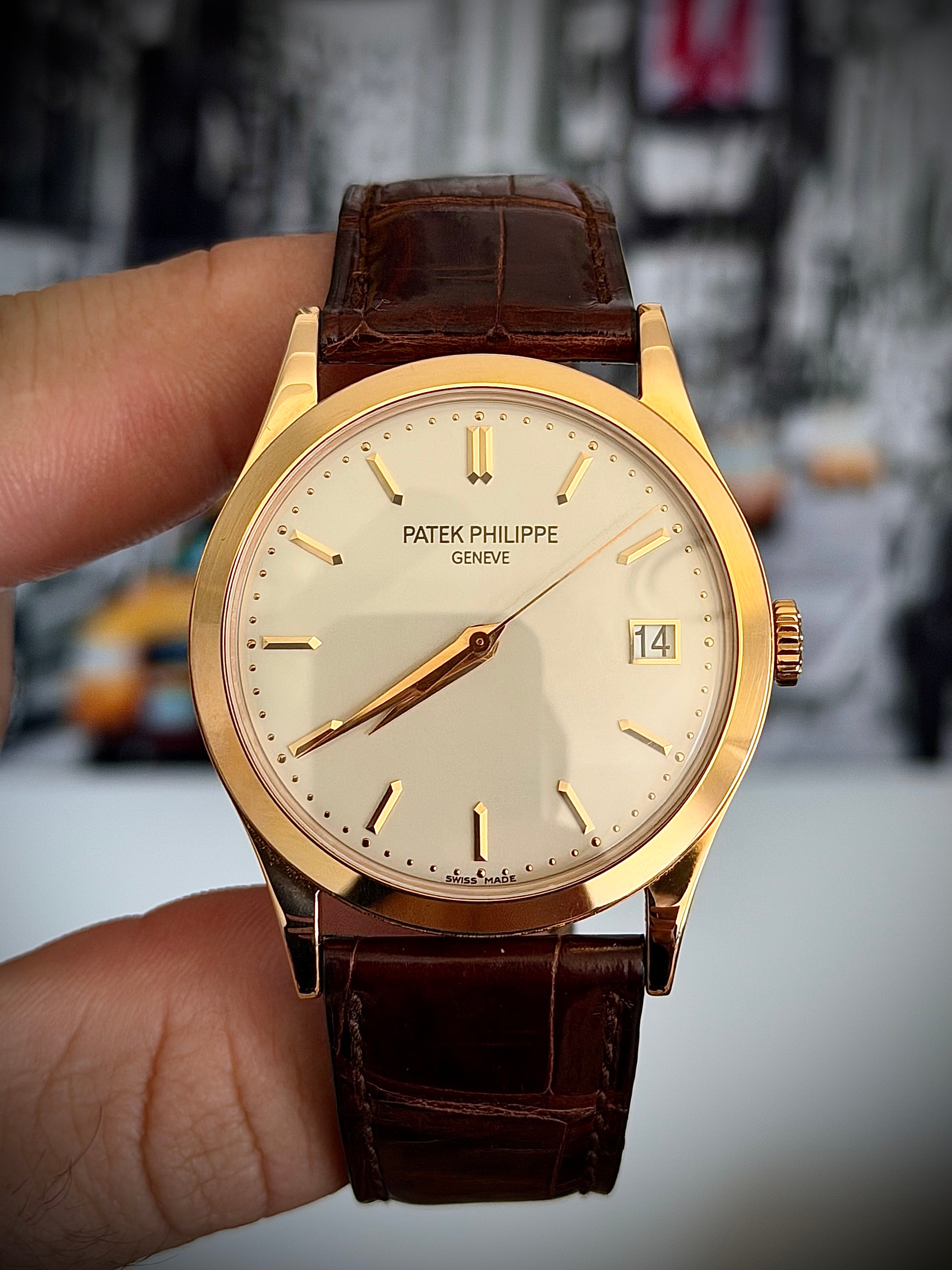 2008 PATEK PHILIPPE CALATRAVA, 5296R-010, FULL SET, INC GST