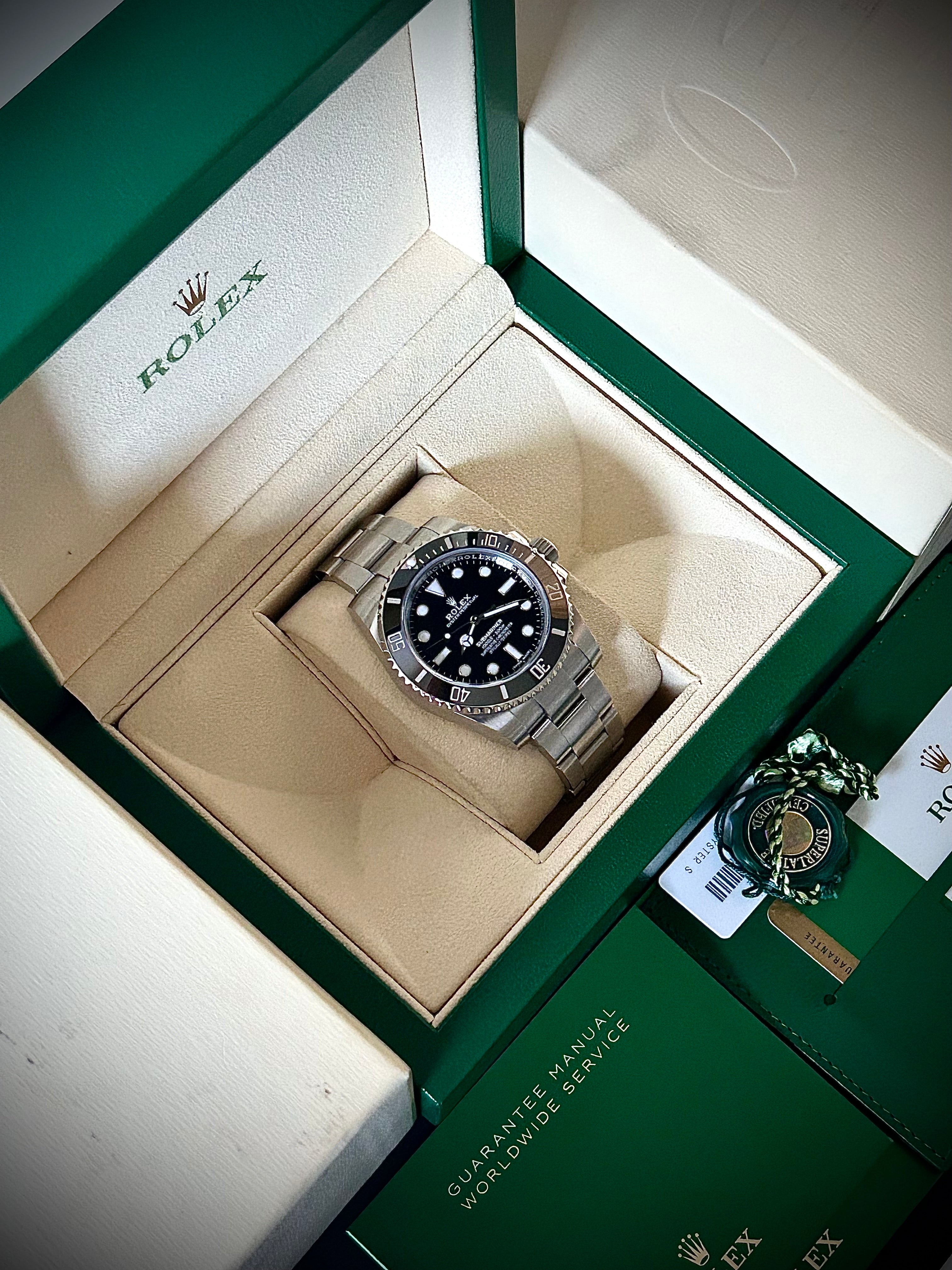 2018 ROLEX SUBMARINER NO DATE, 114060, FULL, INC GST