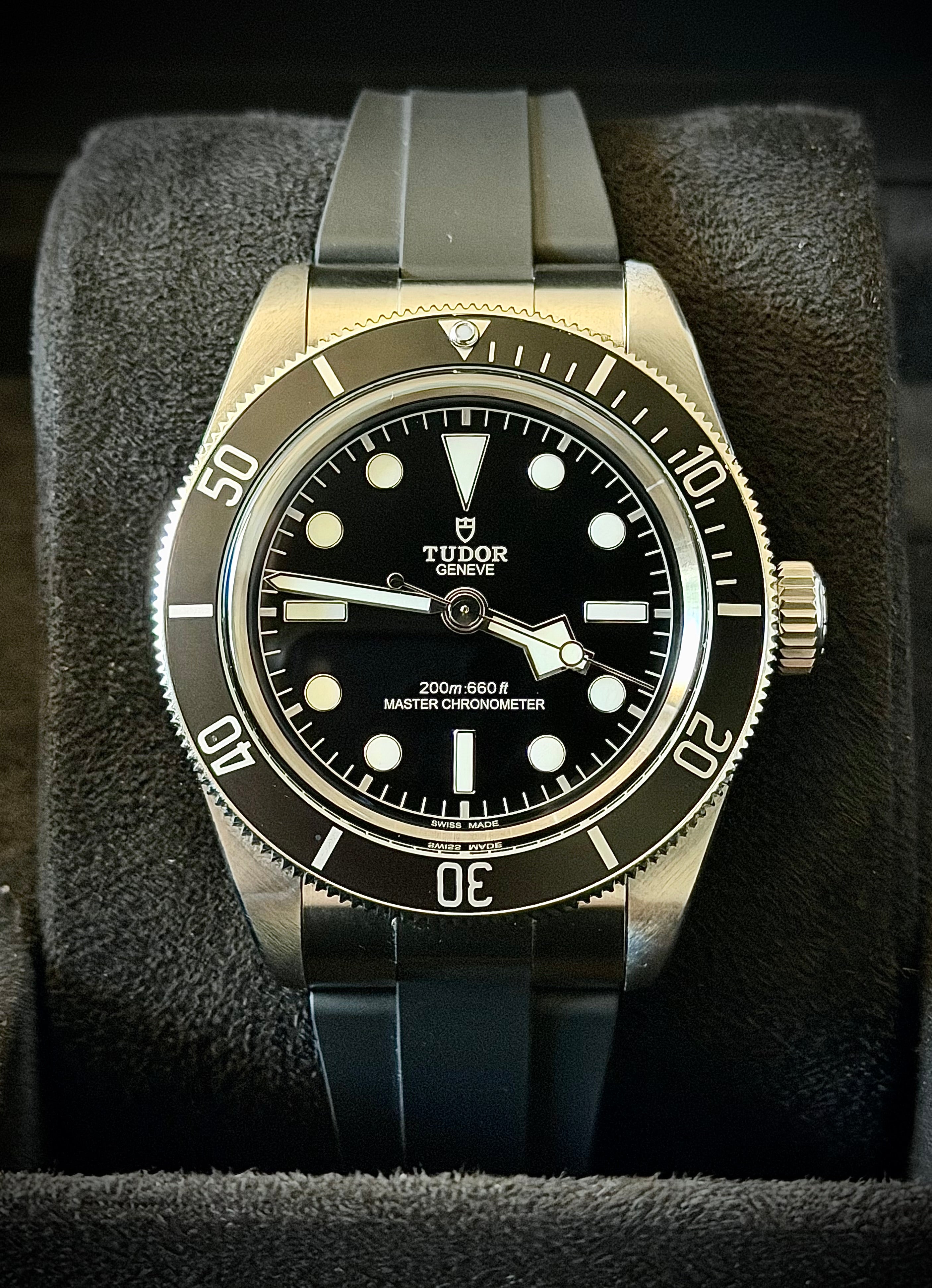 2024 TUDOR BLACK BAY 41 MONOCHROME, M7941A1A0NU, FULL SET, INC GST