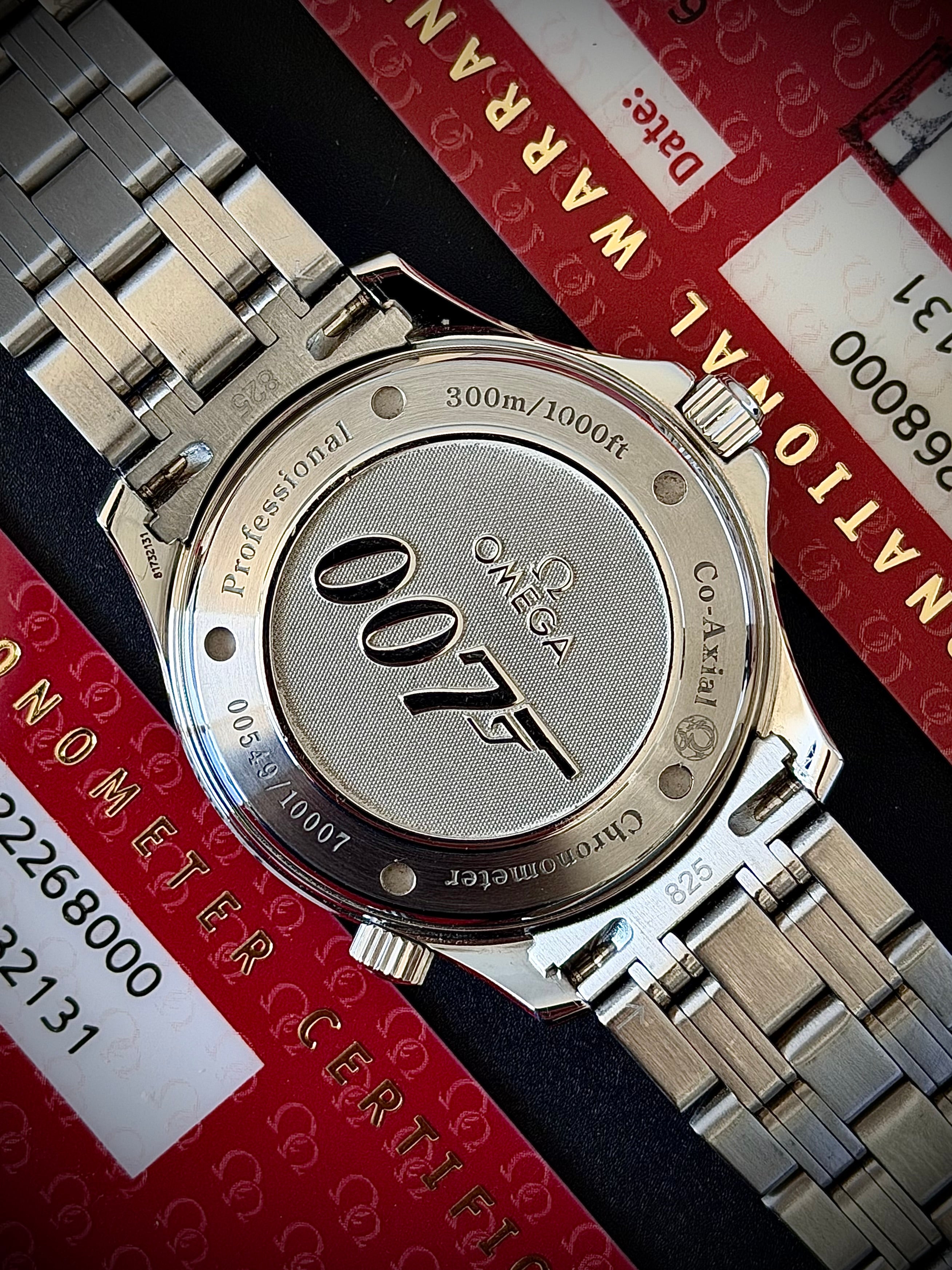 2007 OMEGA SEAMASTER PROFESSIONAL 300M “CASINO ROYALE” 007, 2226.80, FULL SET, INC GST