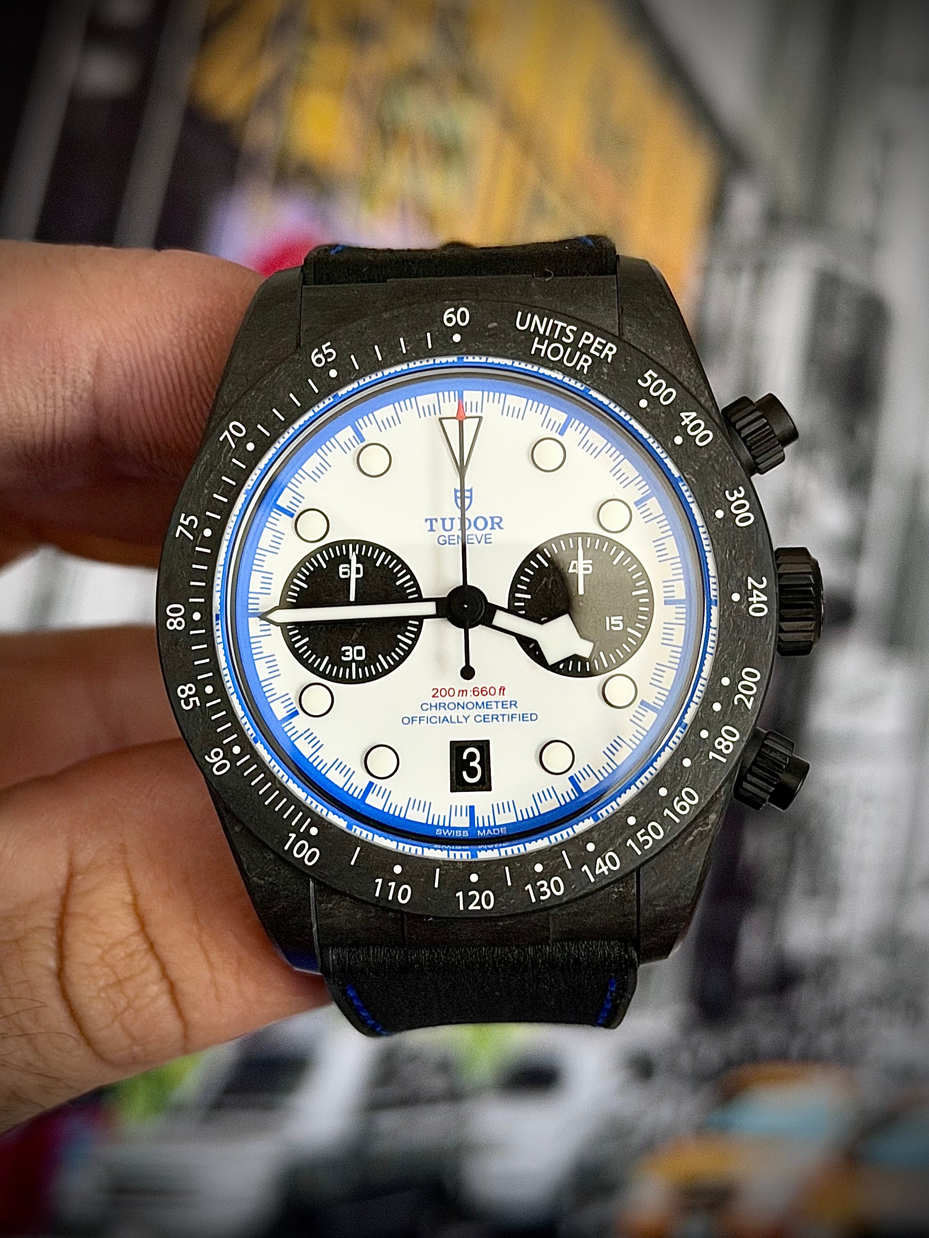 2025 TUDOR BLACK BAY CHRONOGRAPH CARBON 25, FULL SET, INC GST