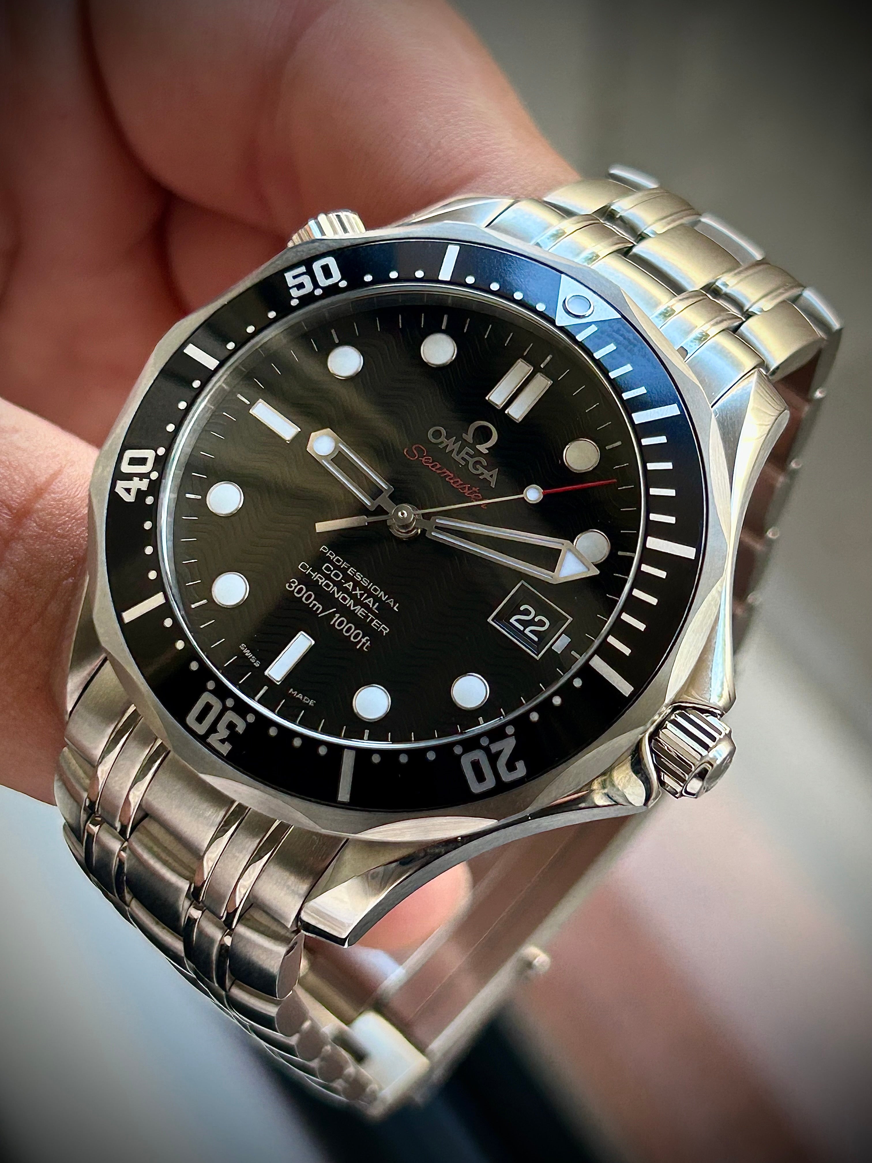 2010 OMEGA SEAMASTER 300, FULL SET, INC GST