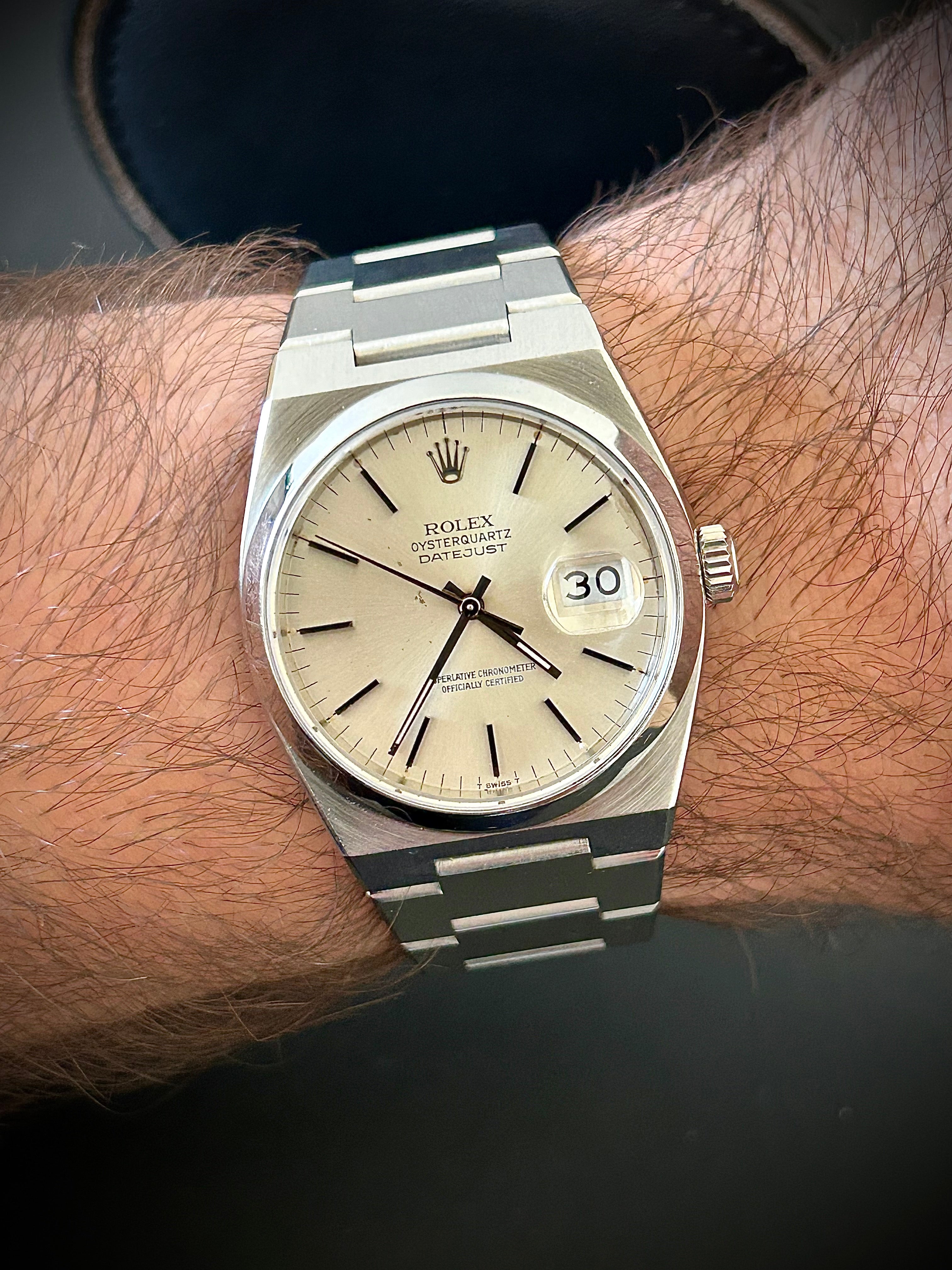1979 ROLEX OYSTERQUARTZ DATEJUST, 17000, WATCH ONLY, INC GST